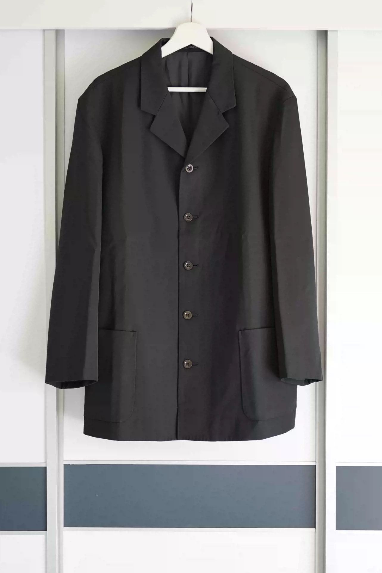 Yohji Yamamoto Yohji Yamamoto 00aw high Pin Wool Blazer-2505 Size US L / EU 52-54 / 3 - 1 Thumbnail