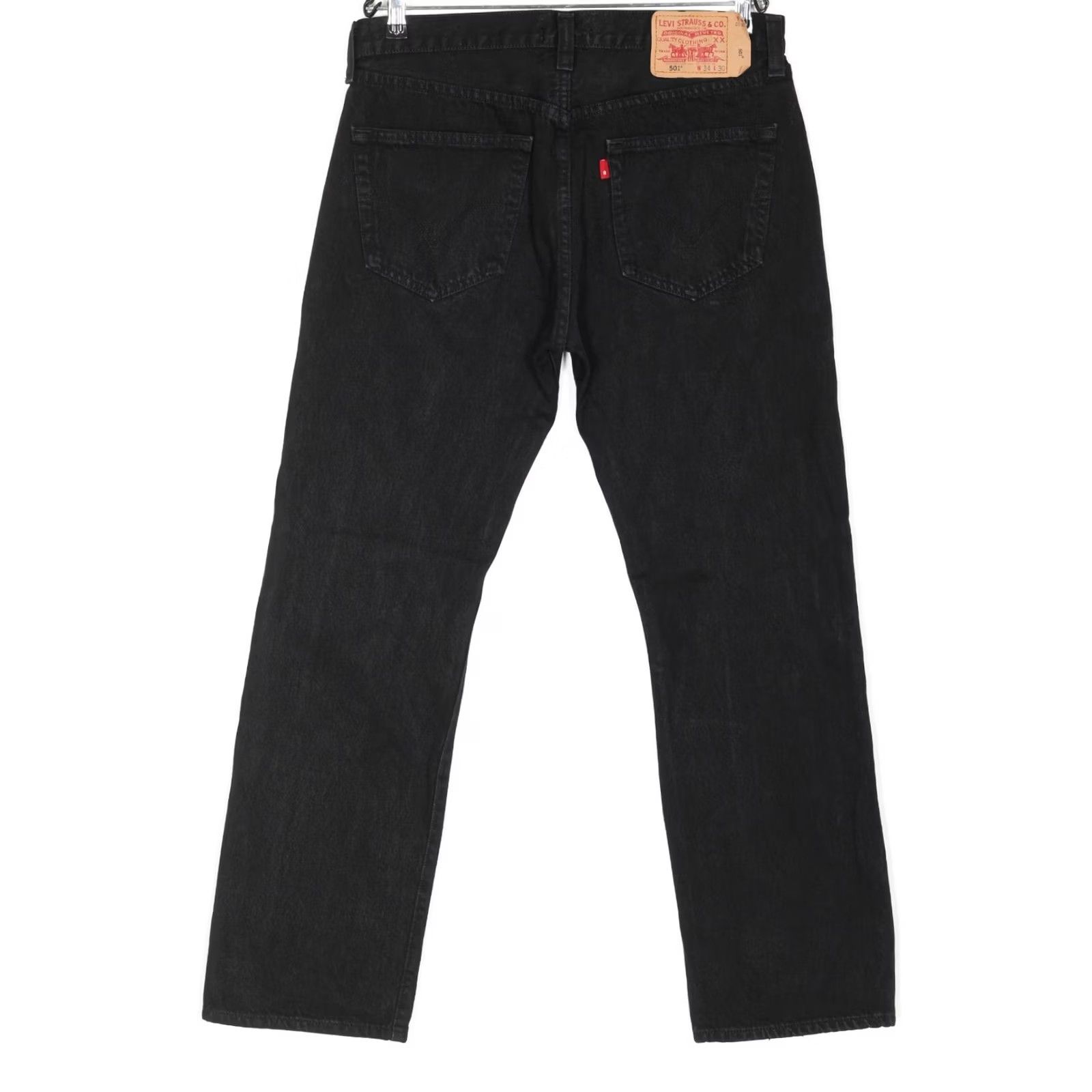 Levi's VINTAGE Levi’s 501 Jeans Men Regular Straight 34x30 Black DZ6441 Size US 34 / EU 50 - 3 Thumbnail