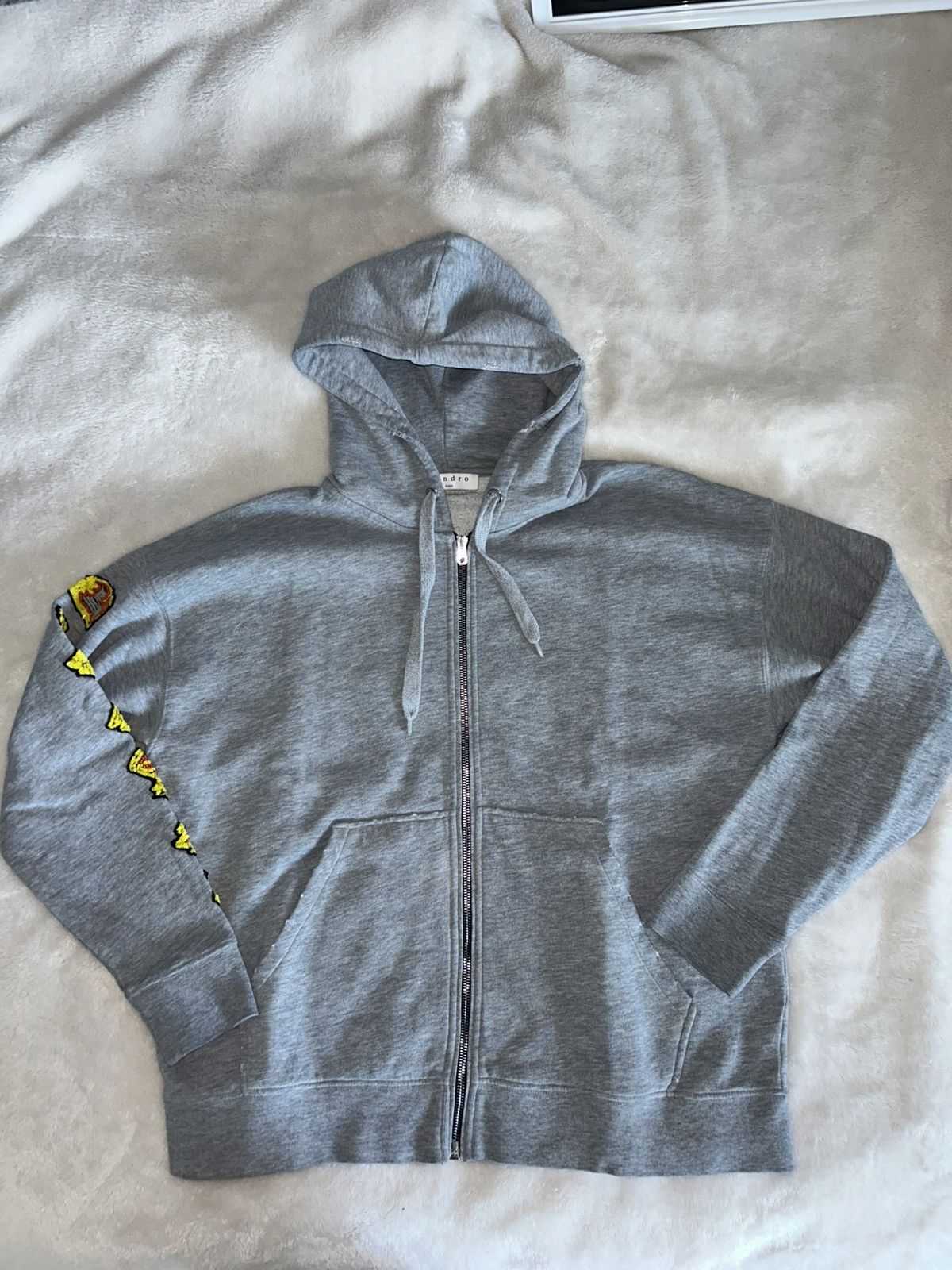 Sandro Gray hoodie sandro Size M / US 6-8 / IT 42-44 - 1 Thumbnail
