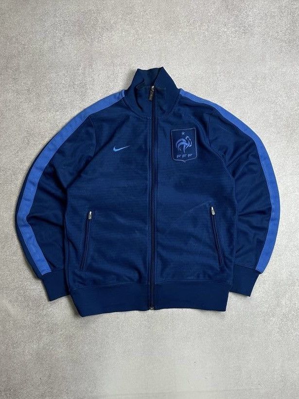 Nike Vintage Nike France Zip Olympic Jacket Rare M Size US M / EU 48-50 / 2 - 1 Thumbnail