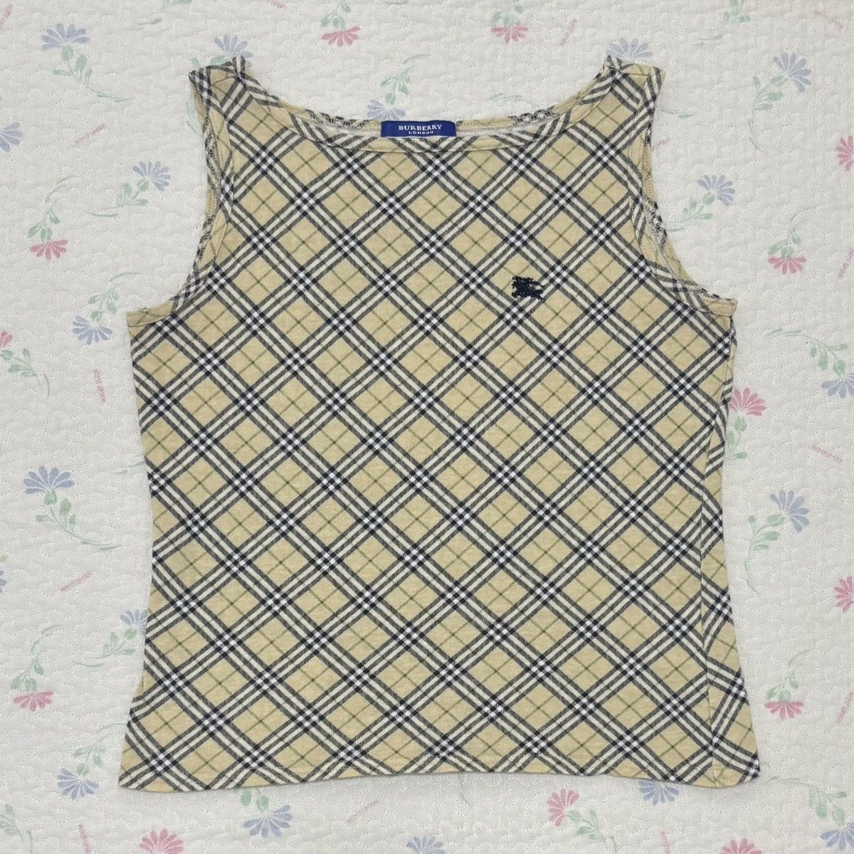 Burberry Burberry Blue Label Nova Check Tank Top Size M / US 6-8 / IT 42-44 - 1 Thumbnail