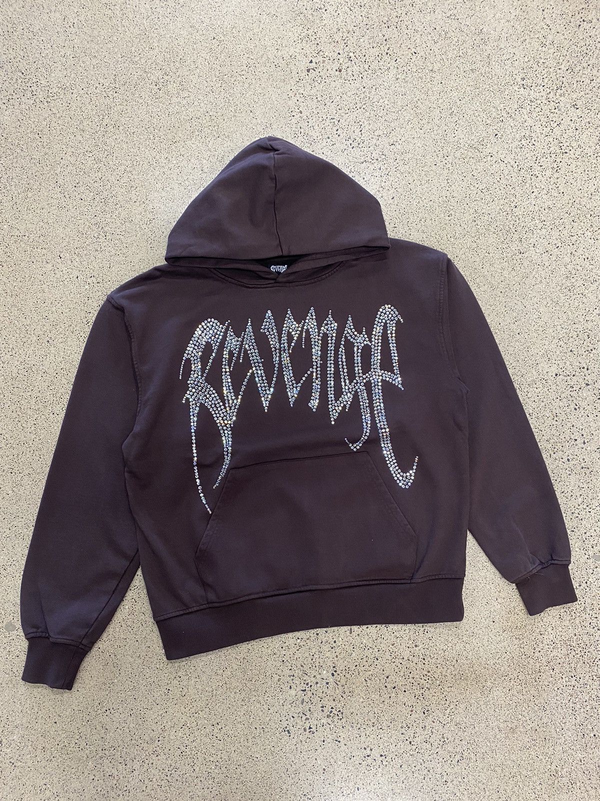 Revenge 💀Revenge Rhinestone Hoodie💀 Size US S / EU 44-46 / 1 - 1 Thumbnail