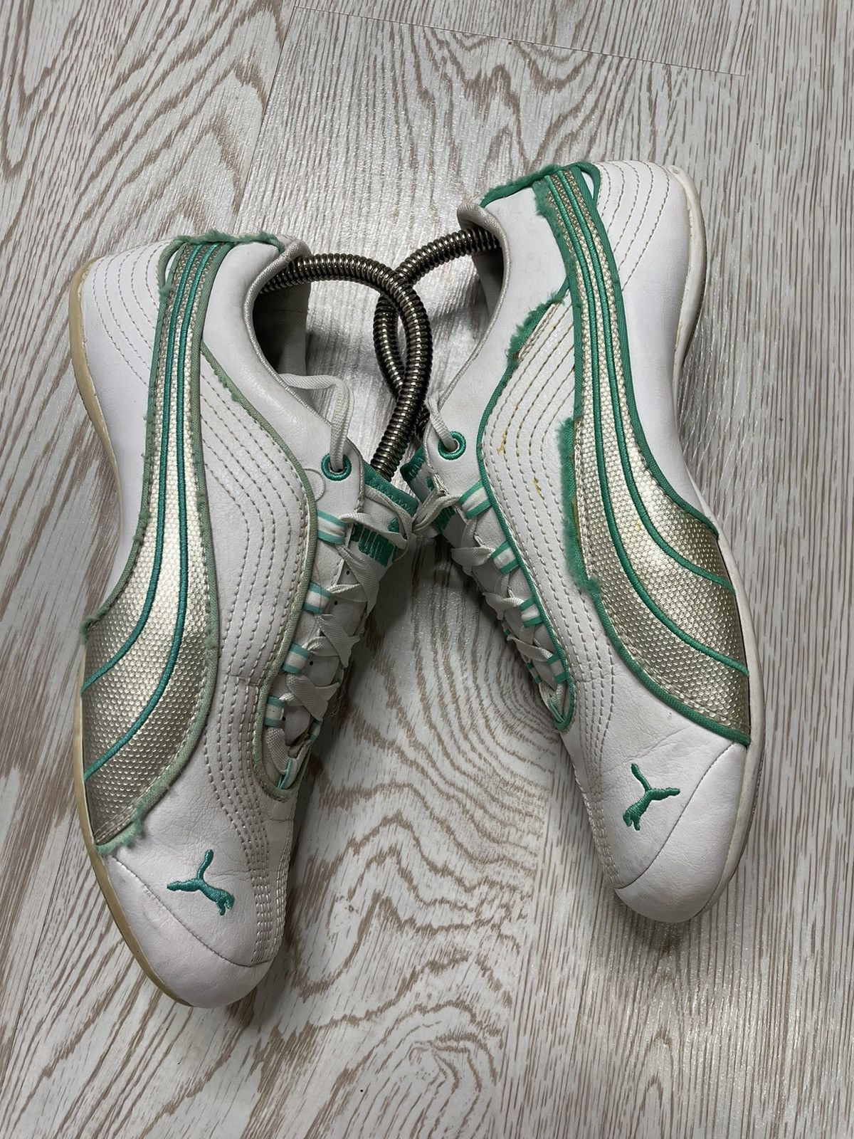 Puma × Vintage Vintage Puma Speed Cat Jil Sander style leather sneakers Size US 7.5 / IT 37.5 - 3 Thumbnail