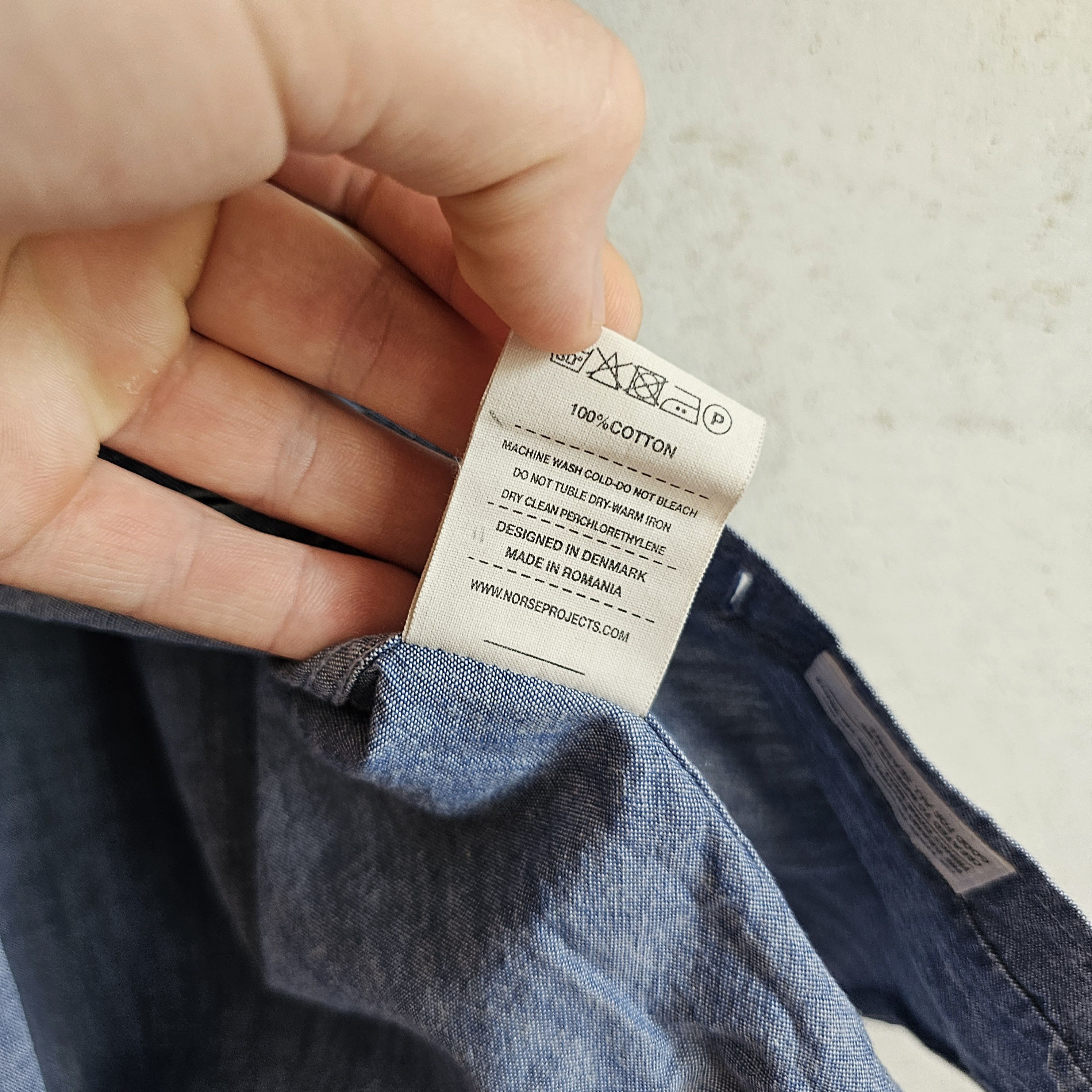 A.P.C. × Acne Studios × Norse Projects Norse Projects cotton shirt Size US M / EU 48-50 / 2 - 5 Thumbnail