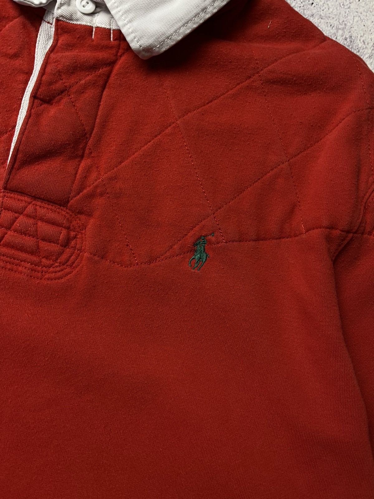 Polo Ralph Lauren Vintage Y2k Polo Ralph Lauren Rugby Long Sleeve Shirt Size US XL / EU 56 / 4 - 14 Thumbnail