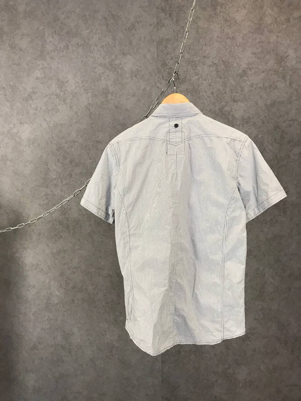 G-Star G Star Raw striped designer shirt Size US L / EU 52-54 / 3 - 7 Thumbnail