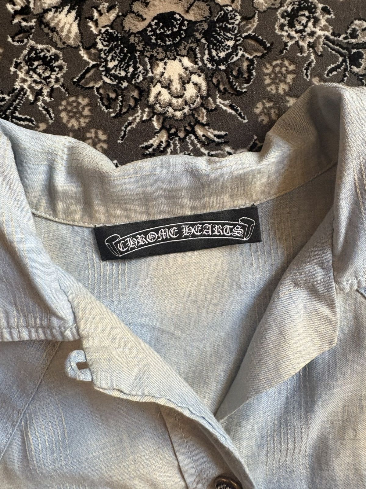 Chrome Hearts Chrome Hearts Fleur Patch Flannel Size US S / EU 44-46 / 1 - 5 Thumbnail
