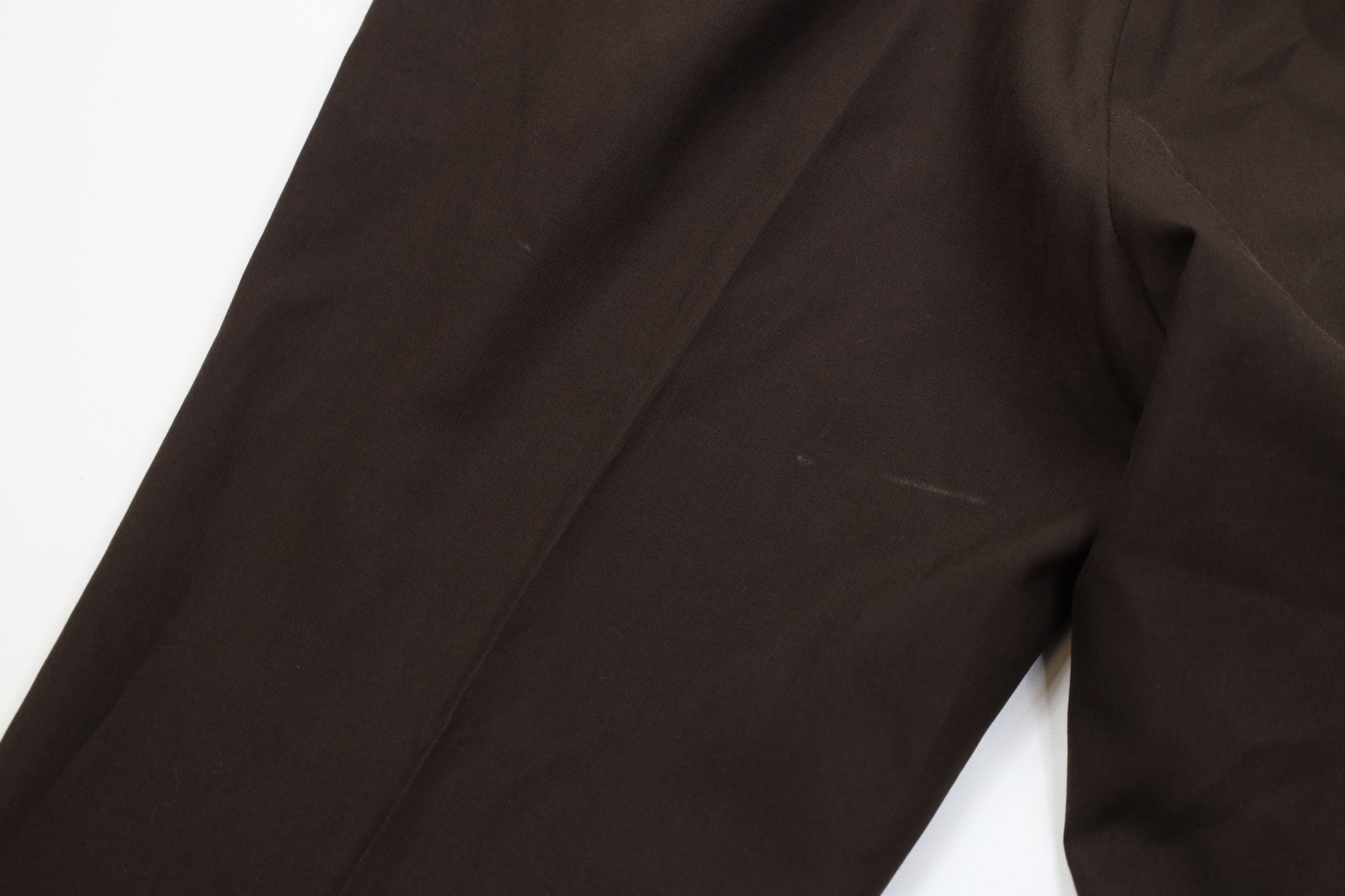 Vintage Vintage 70s Streetwear Knit Wide Leg Chino Pants Brown Size US 36 / EU 52 - 16 Thumbnail