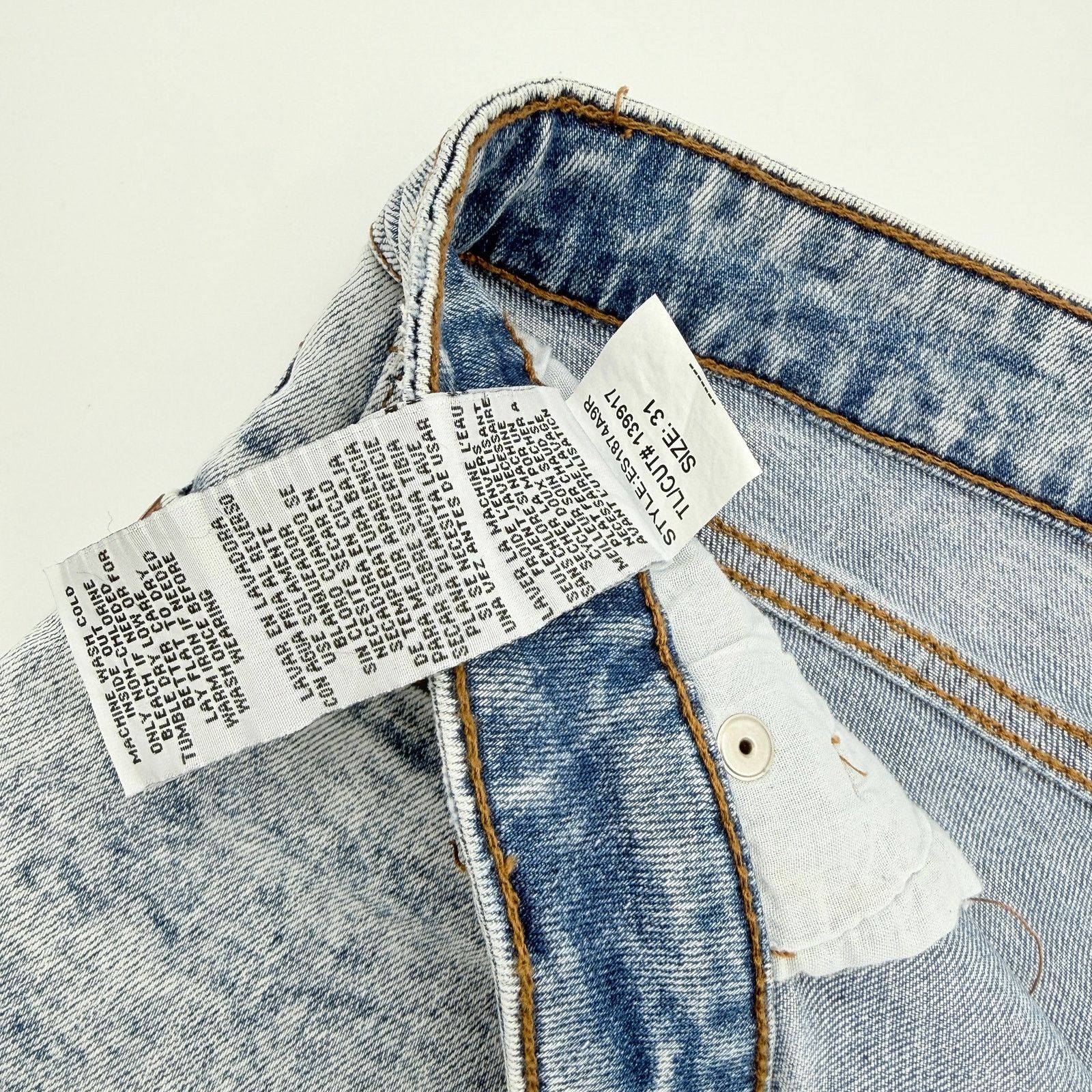 Other SeeThruSoul High Rise Boyfriend Shorts - Acid Wash Size 31" - 5 Thumbnail