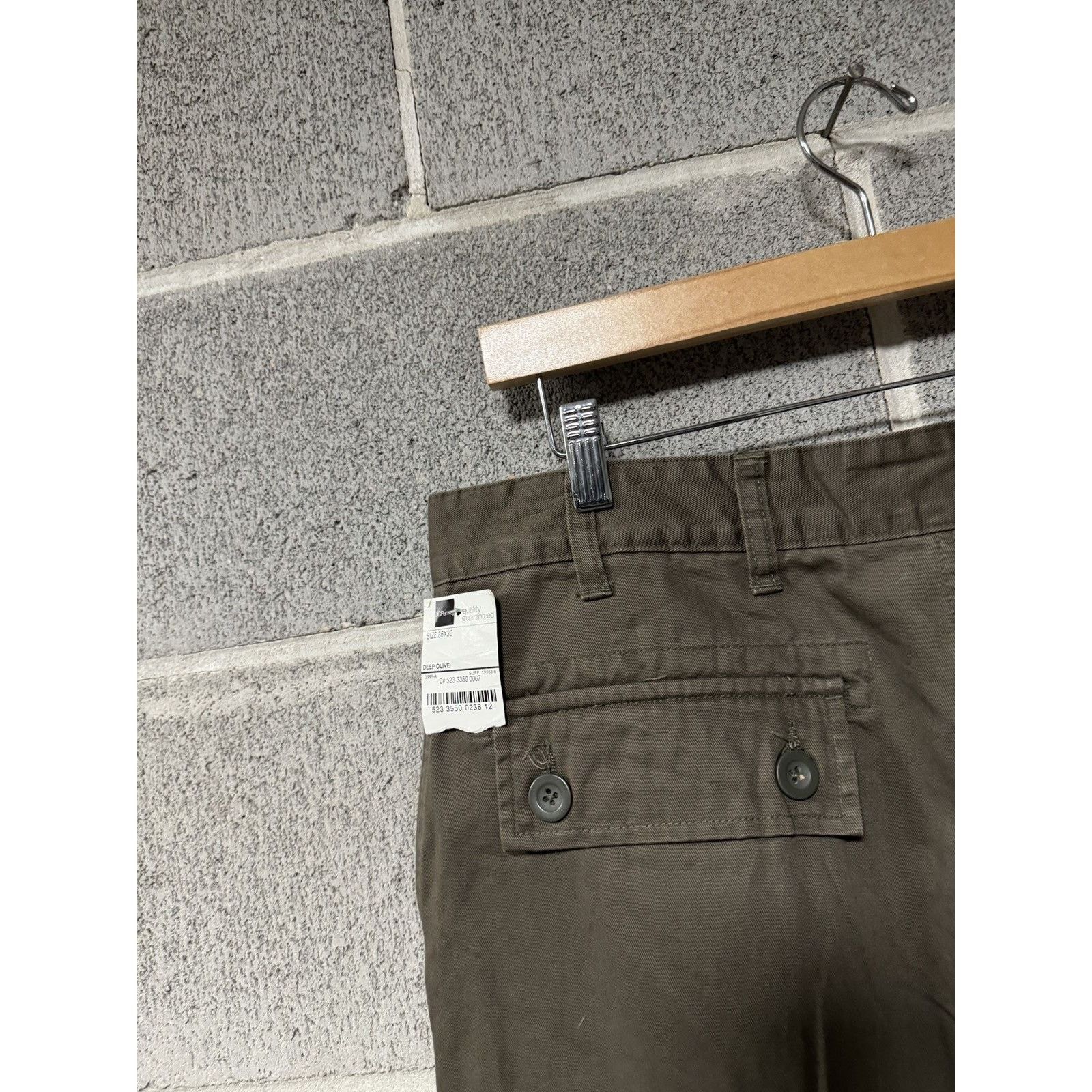Vintage Vintage Y2K Arizona Baggy Green Cargo Pants Size US 36 / EU 52 - 9 Thumbnail