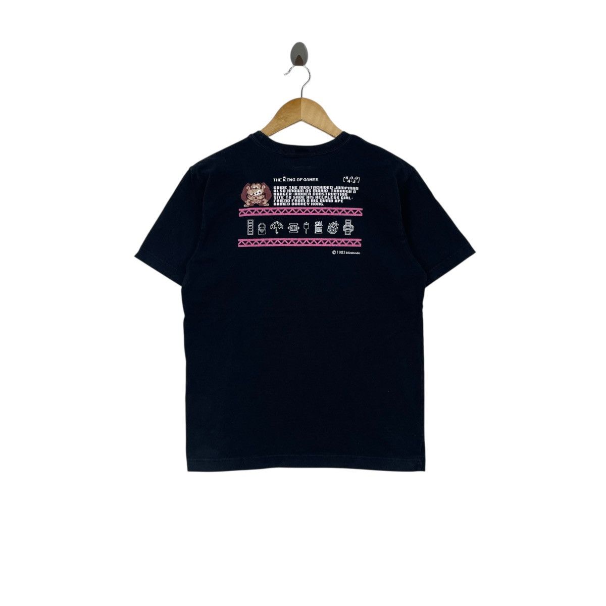 Vintage Vintage Donkey Kong Nintendo Promo Tee Shirt Size US S / EU 44-46 / 1 - 5 Thumbnail