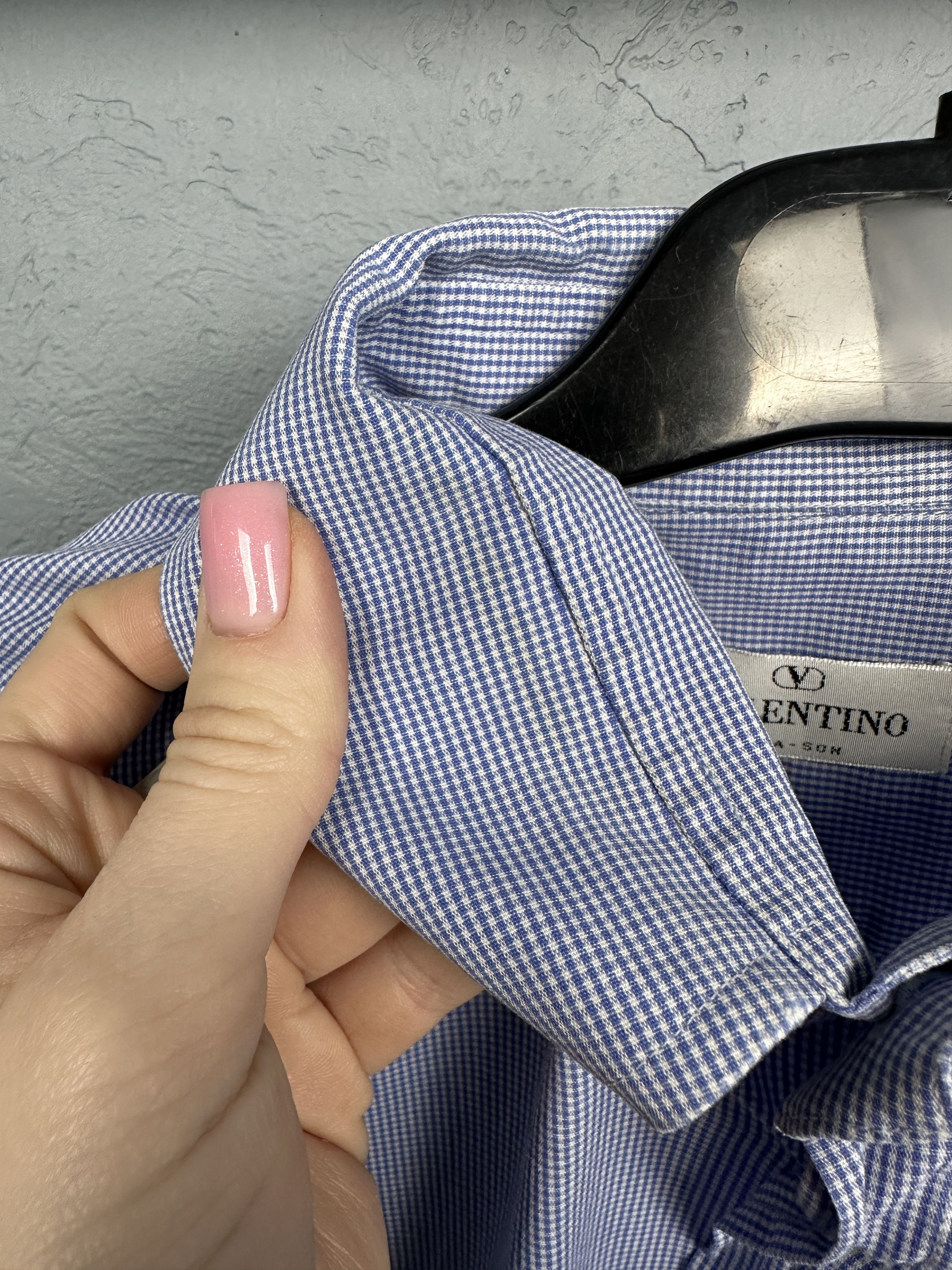 Valentino Valentino Vintage Mens Long Sleeve Shirt Size US L / EU 52-54 / 3 - 6 Thumbnail