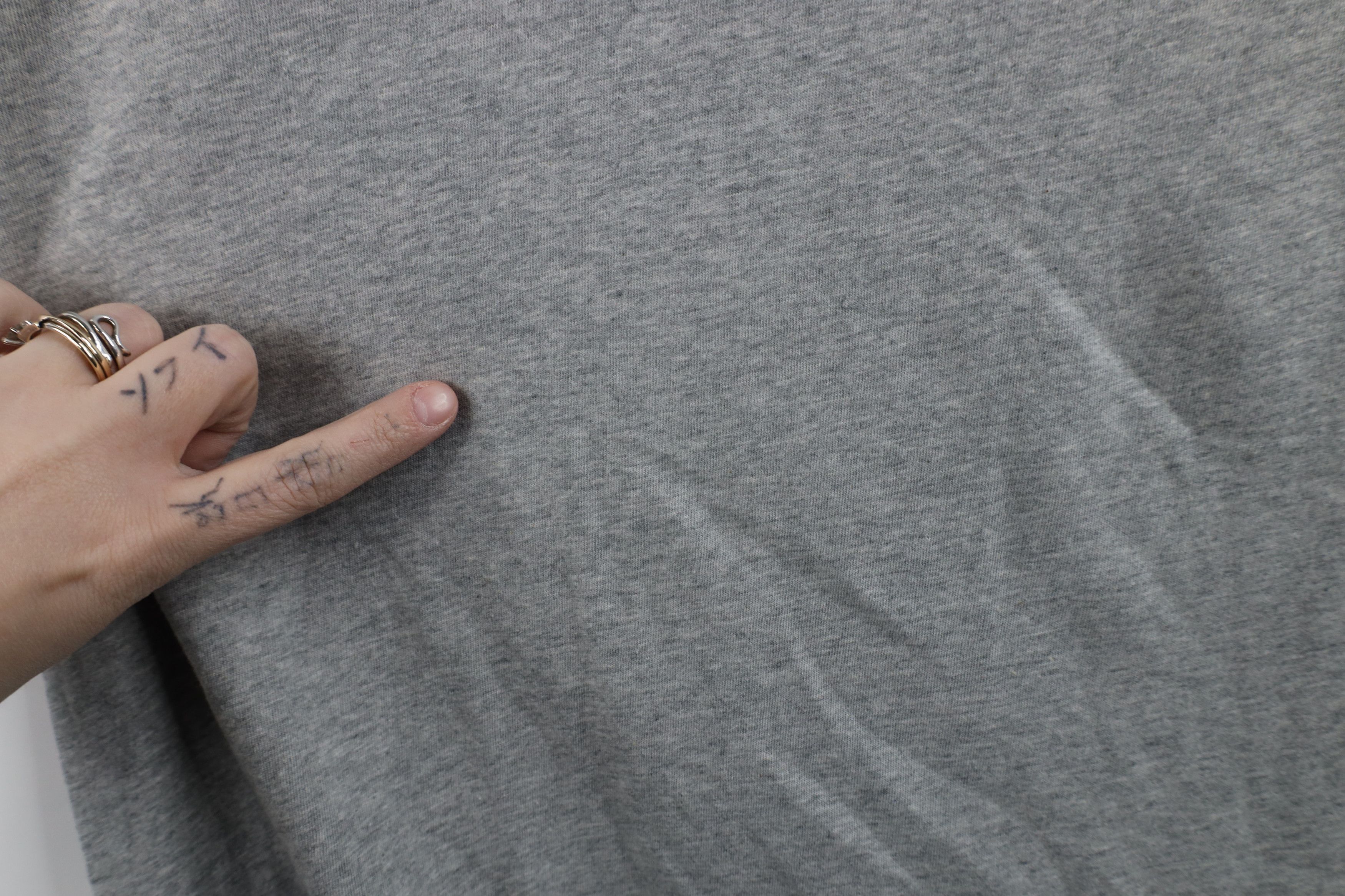 J.Crew × Vintage Vintage Y2K J Crew Spell Out Short Sleeve T-Shirt Gray Size US L / EU 52-54 / 3 - 5 Thumbnail