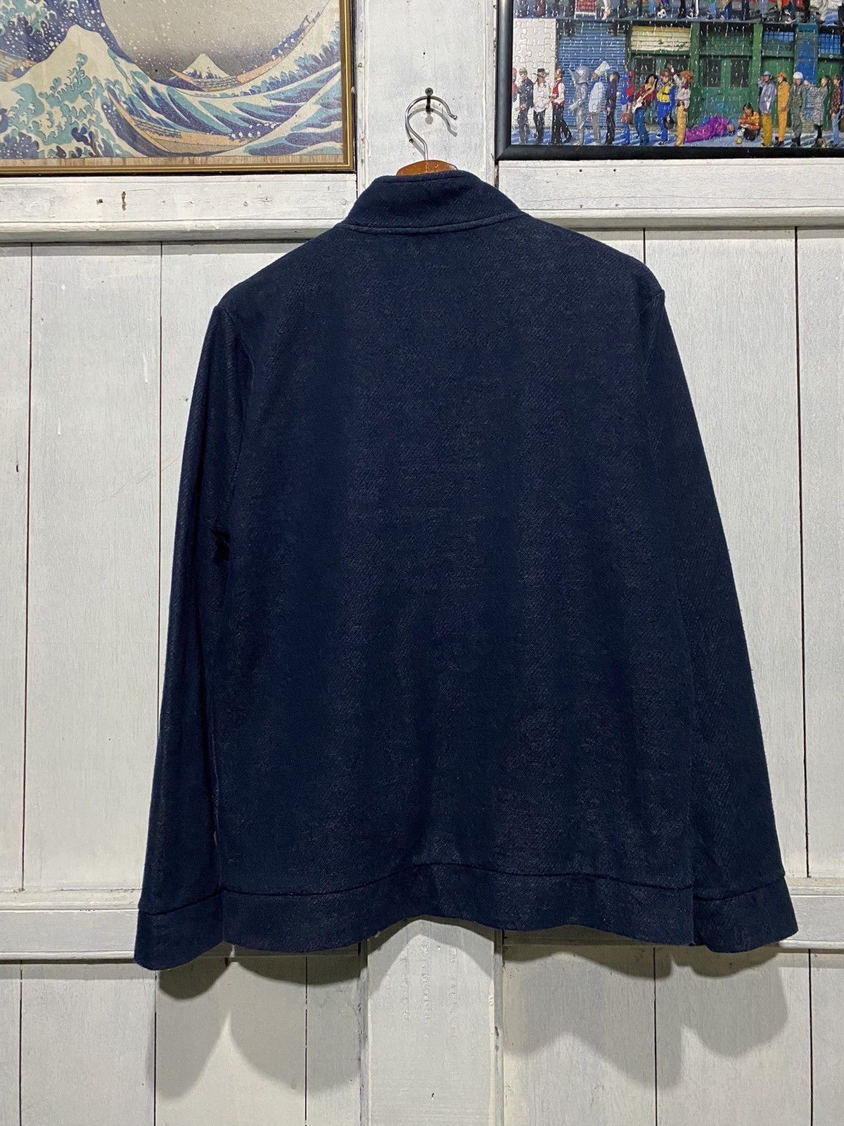Designer × Japanese Brand Ikka Sweatshirt Button Up Size US L / EU 52-54 / 3 - 2 Thumbnail