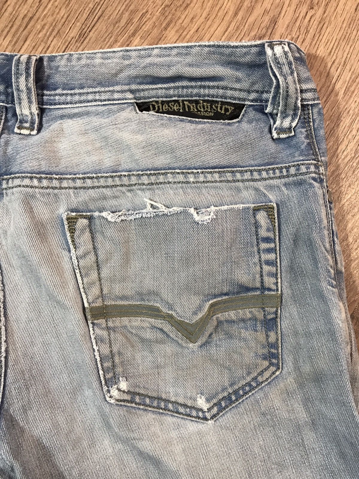 Diesel × Vintage Vintage Diesel Distressed denim pants Jeans Size US 31 - 14 Thumbnail
