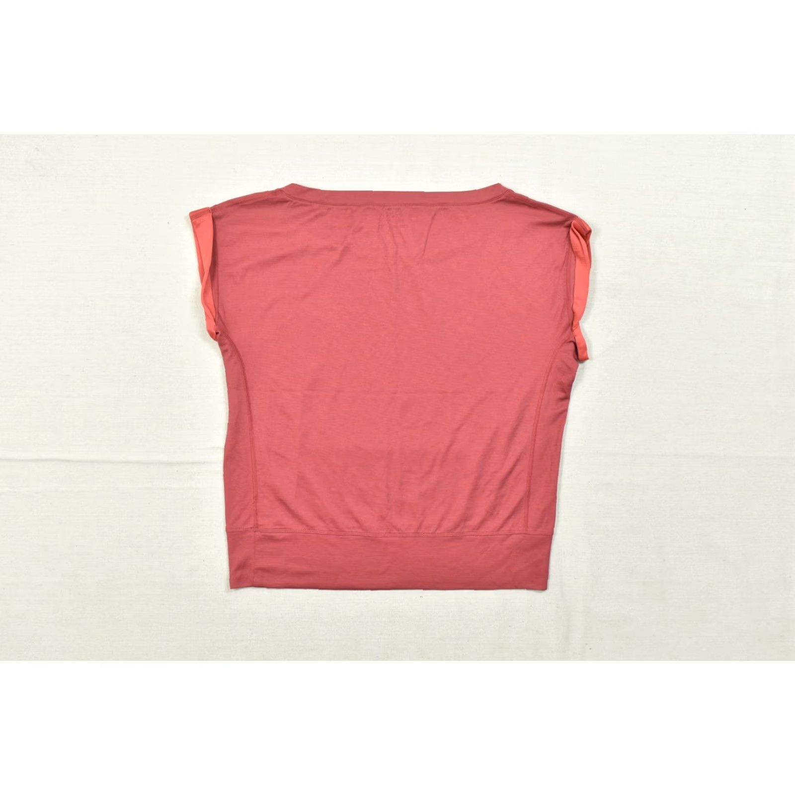 Nike Nike Dri-Fit Wool Women's Size L Large Short Sleeve Red Athletic Training Shirt Size L / US 10 / IT 46 - 2 Thumbnail