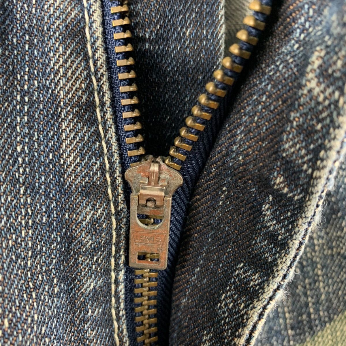 Levi's × Vintage Vintage LEVI’S lot 503 customade blue jeans Size US 32 / EU 48 - 14 Thumbnail