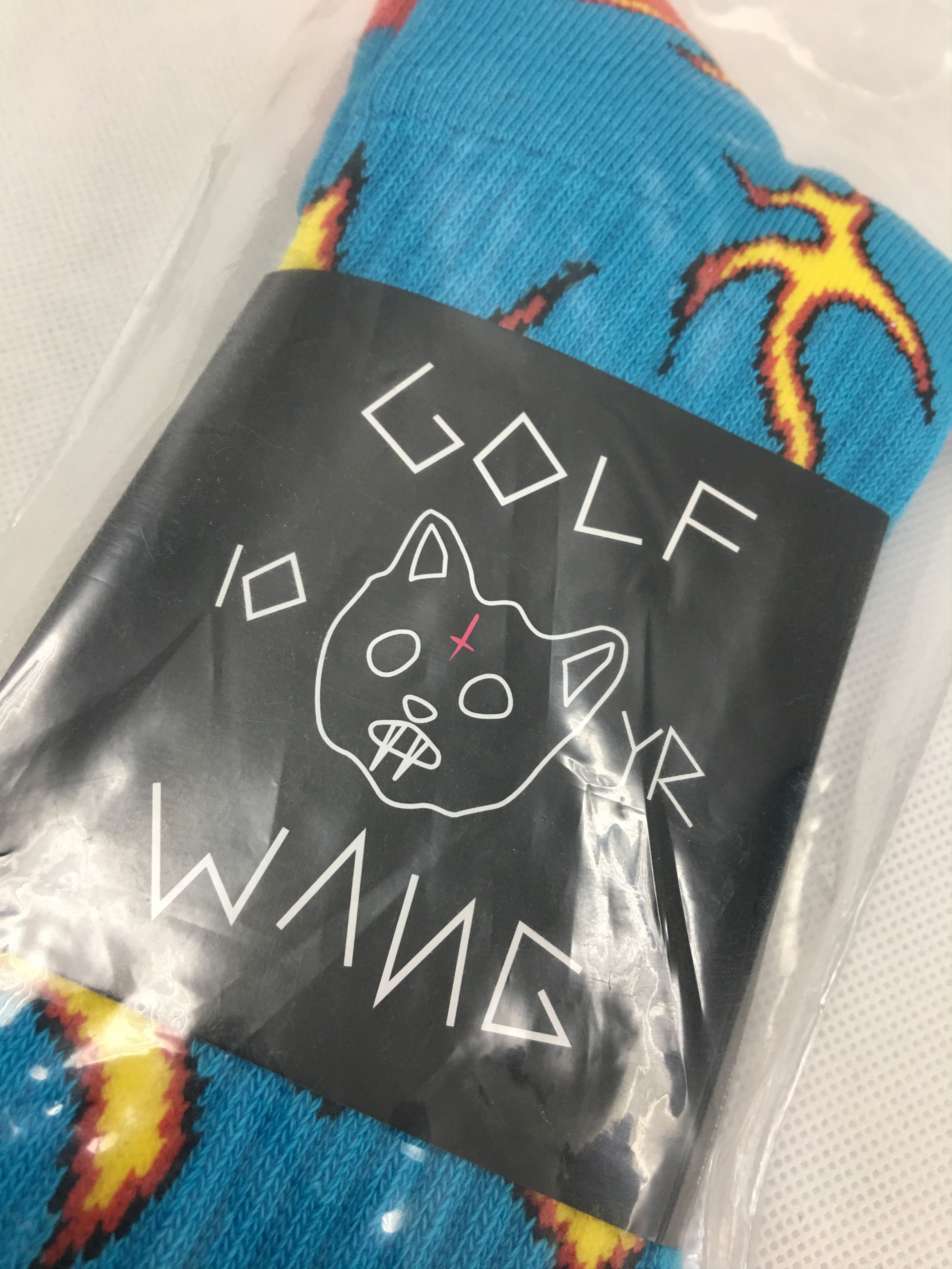 Golf Wang Golf Wang 10th Year Anniversary Flame Socks Size ONE SIZE - 3 Thumbnail