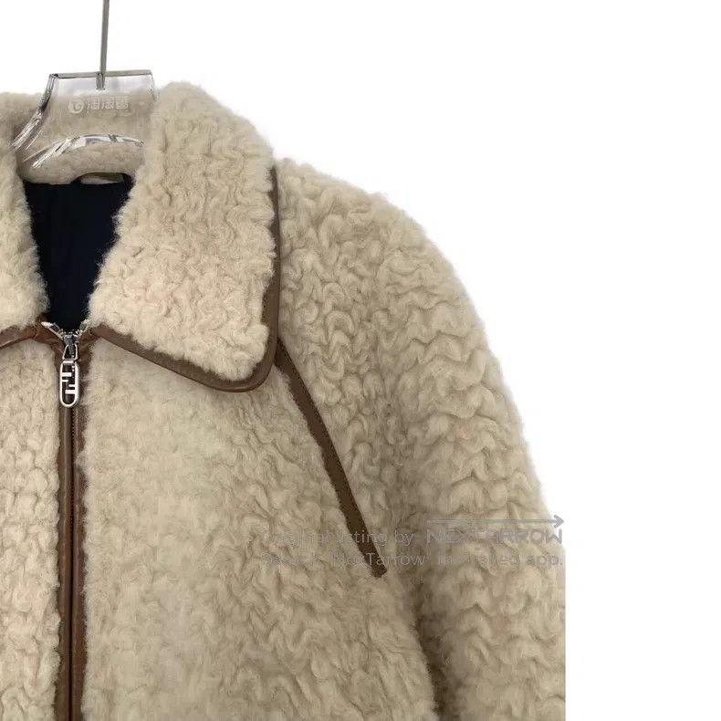 Fendi Fendi Khaki Teddy Alpaca Wool Notched Collar Zip-Up Long S Size US M / EU 48-50 / 2 - 3 Thumbnail