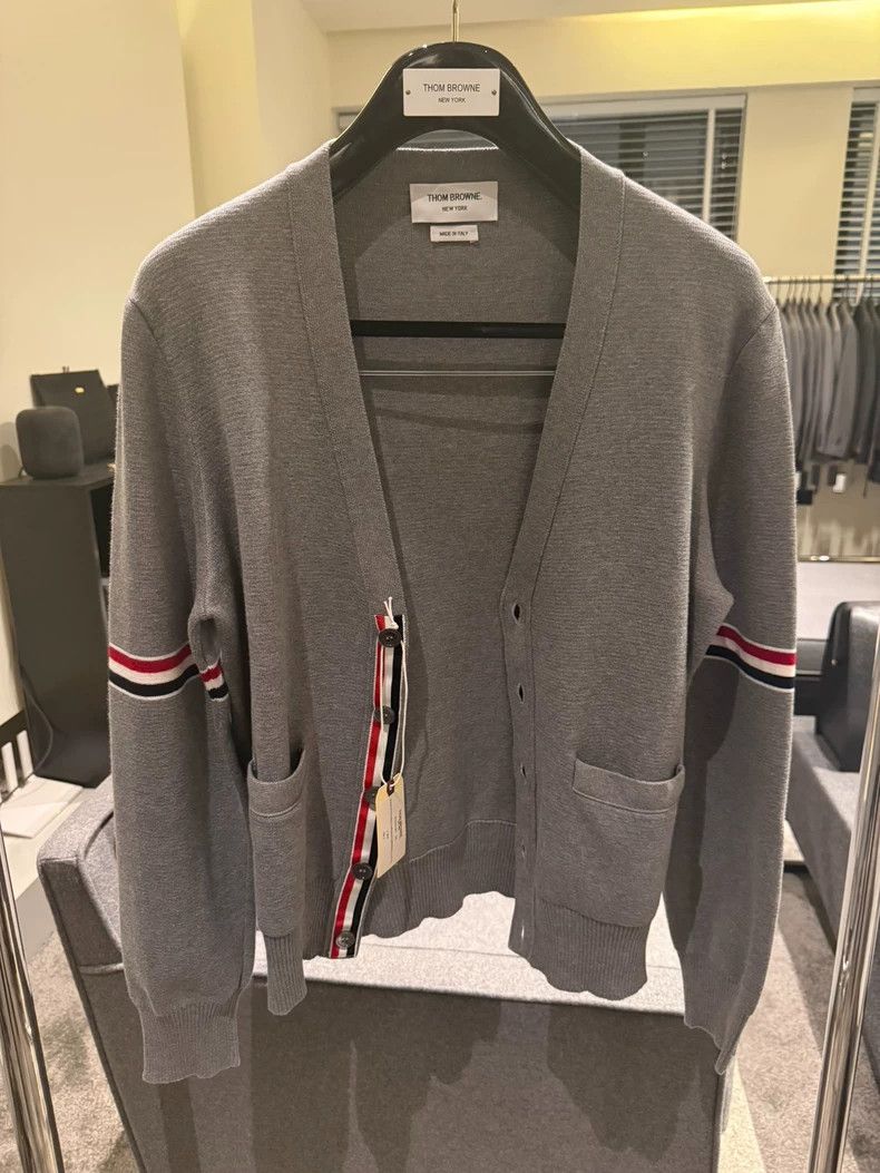 Thom Browne Classic Thom Browne Cardigan with Tags-dmc Size US M / EU 48-50 / 2 - 1 Thumbnail