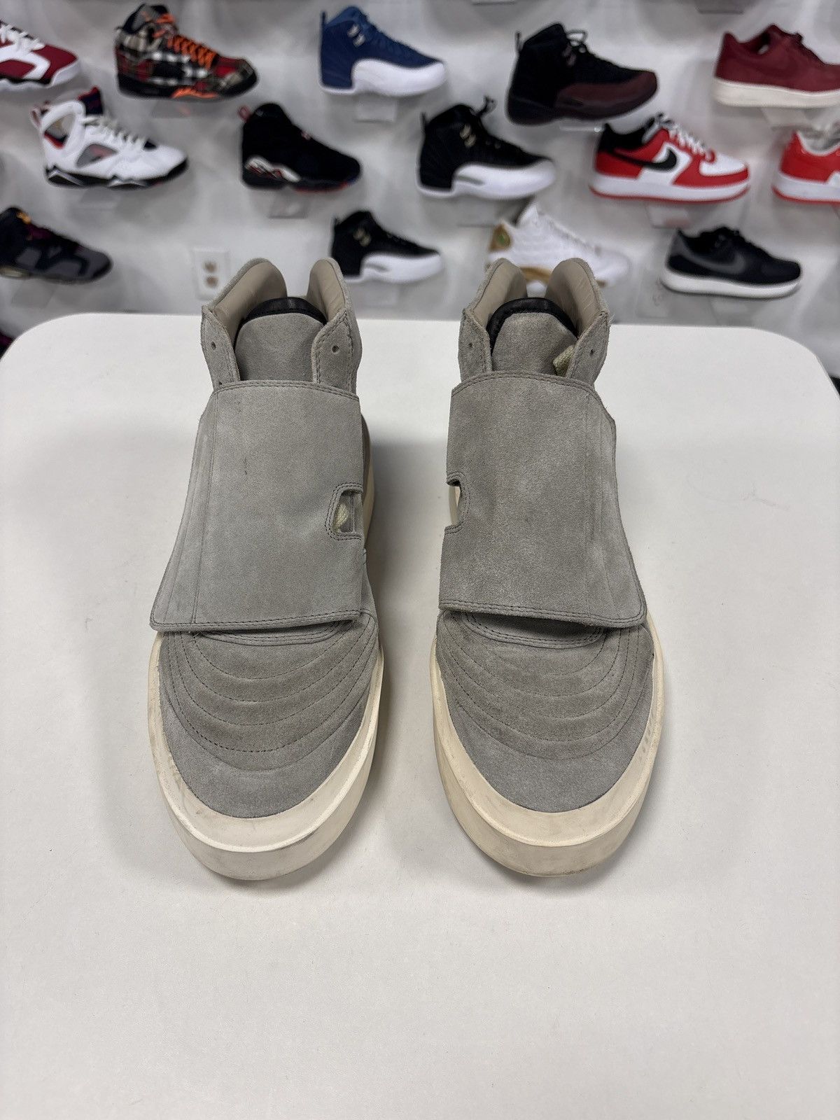 Fear of God Fear of God Grey Suede Skate High Top Sneakers Size 41 Size US 8 / EU 41 - 3 Thumbnail
