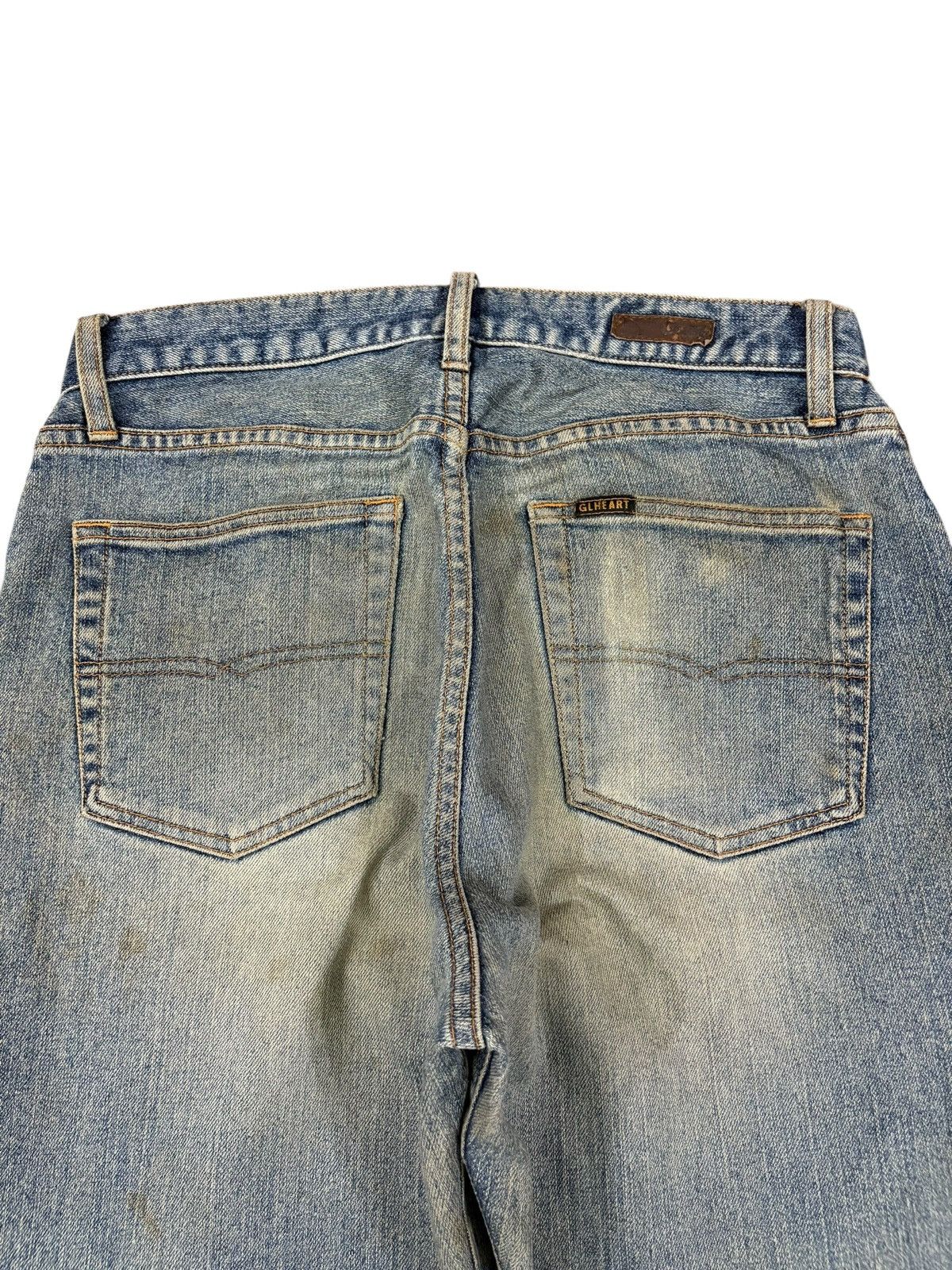 Japanese Brand Vintage Japanese Brand Rusty Mud Wash Loose Jeans Size US 31 - 8 Thumbnail