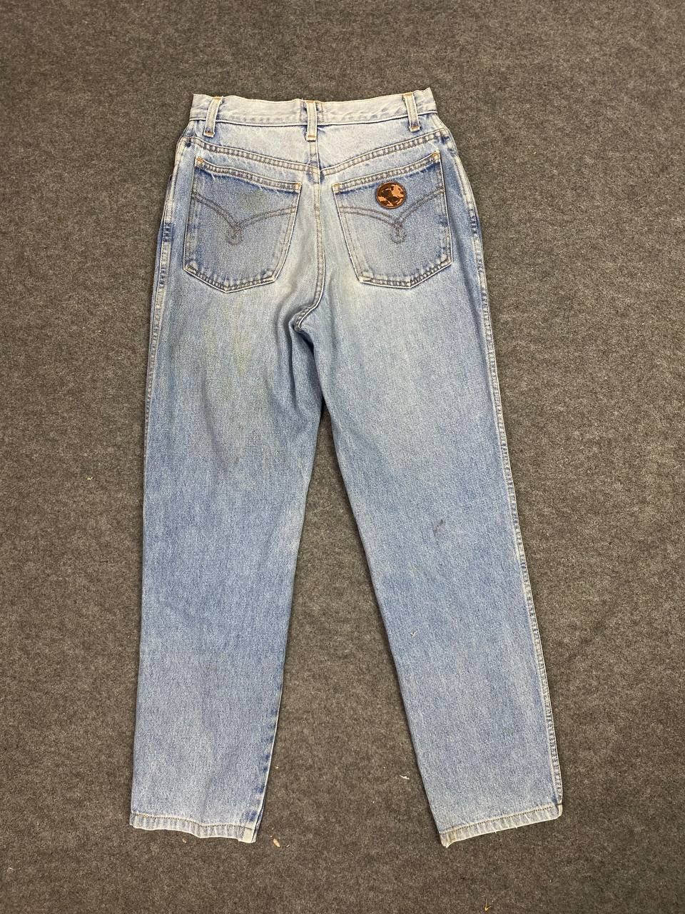 Moschino vintage moschino love distressed denim made in italy Size US 27 - 2 Thumbnail