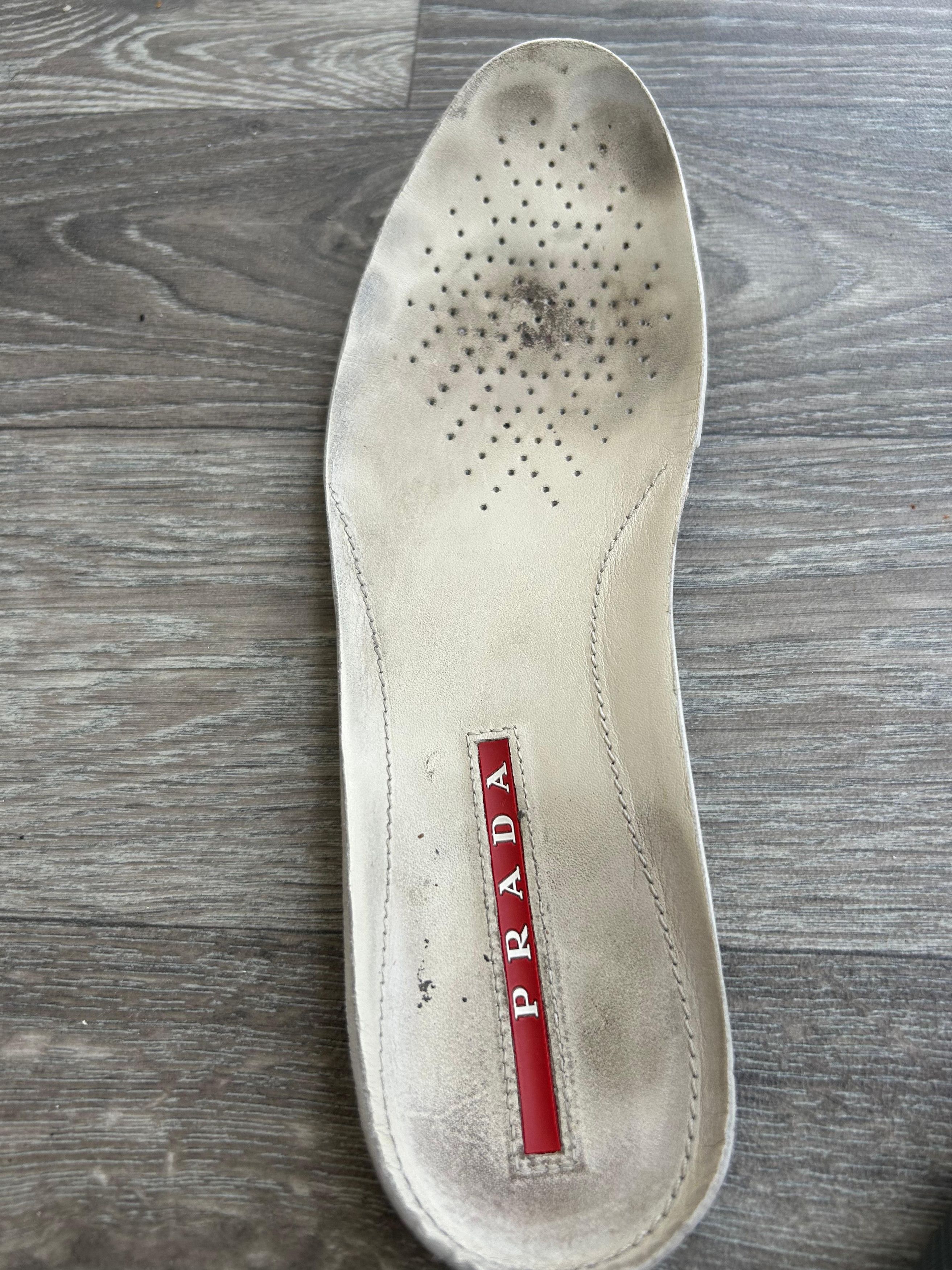 Prada Prada Linea Rossa Low Top Sneakers In Blue Suede Sz 42 Size US 9 / EU 42 - 11 Thumbnail