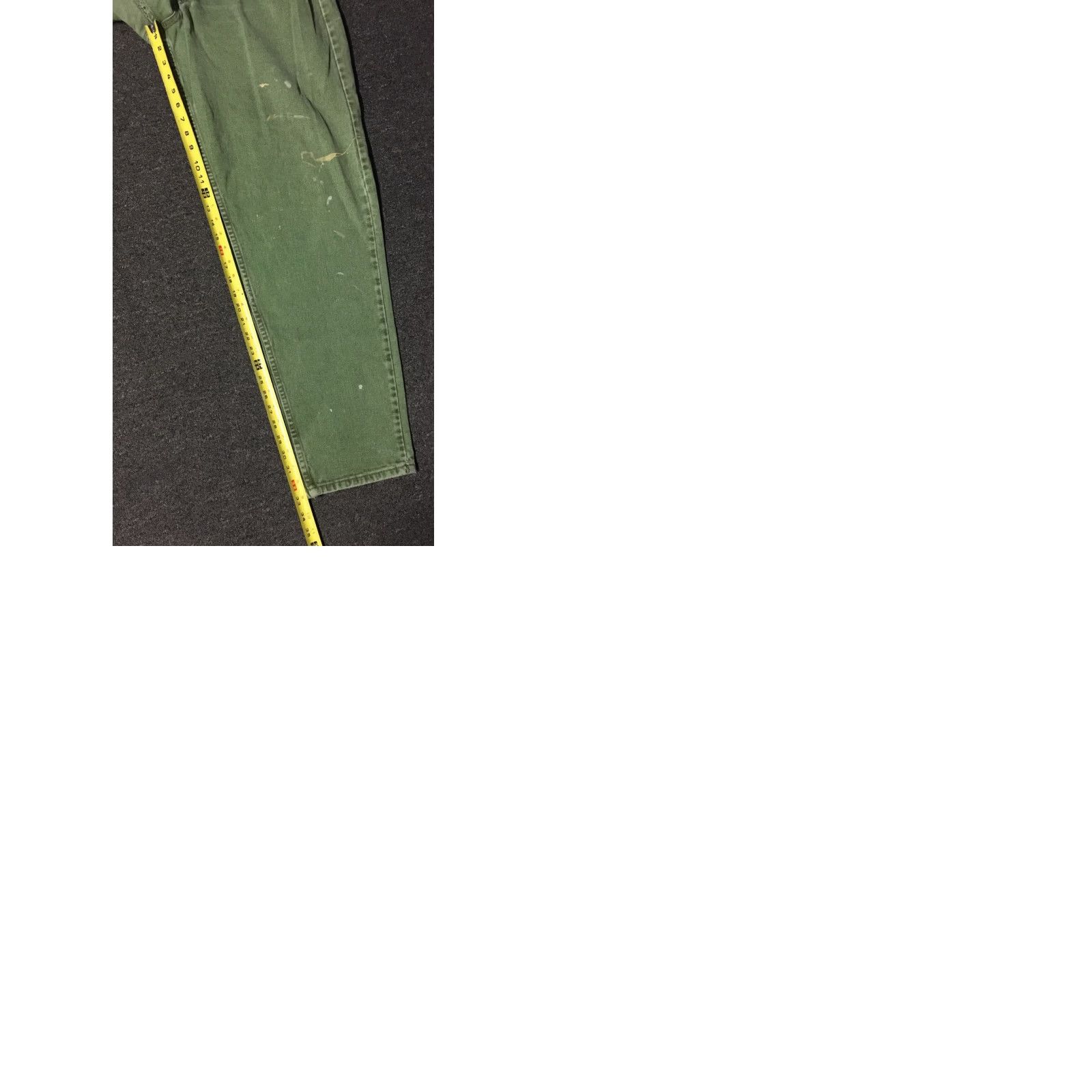 Levi's VINTAGE Levi’s Jeans Main Selling Point Levi’s 560 Tapered Mens 38 Green Denim 90s Grunge Paint Distressed 80s 90s Biker Rock USA Size US 38 / EU 54 - 9 Thumbnail