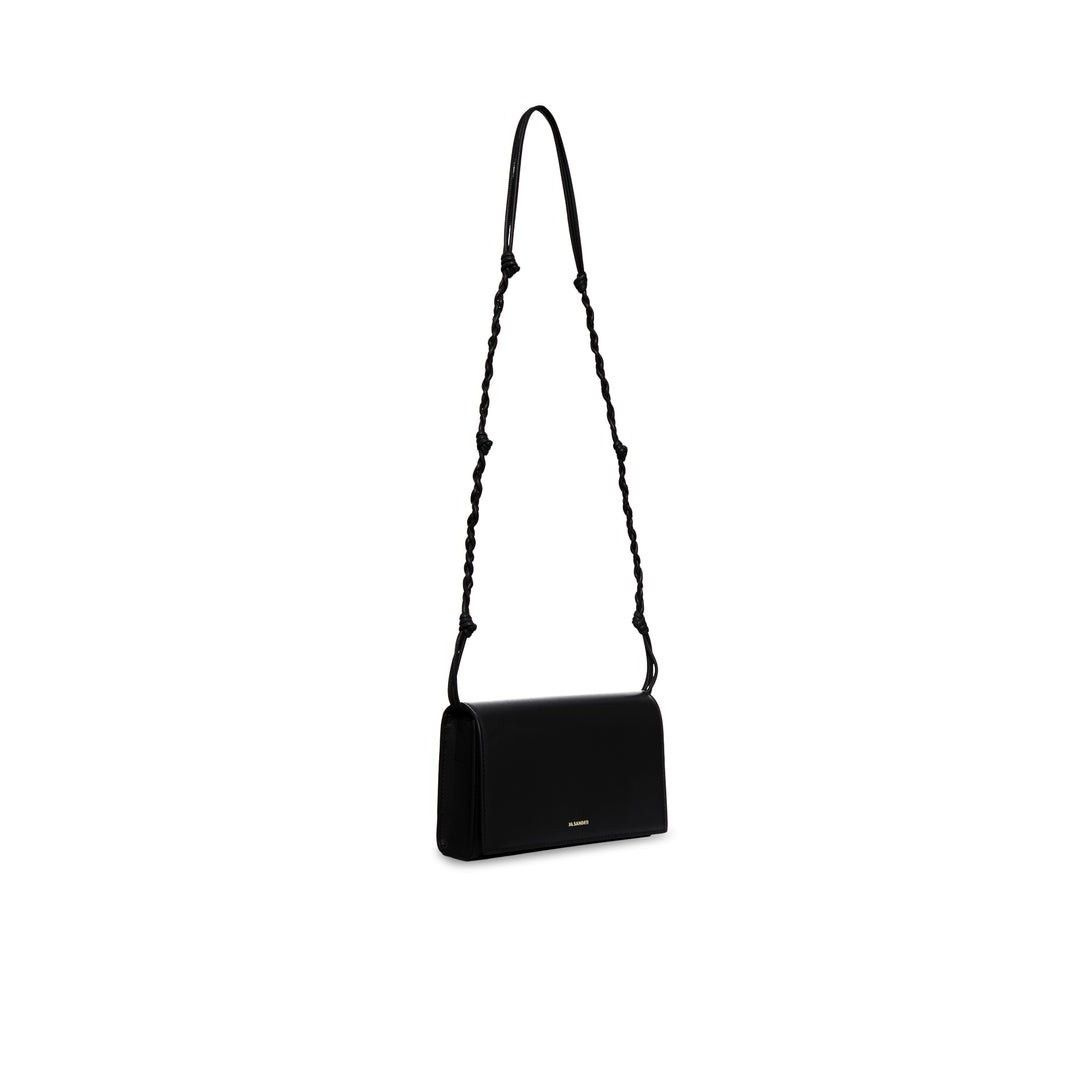 Jil Sander JIL SANDER Tangle Black Leather Shoulder Bag New And Authent Size ONE SIZE - 2 Thumbnail