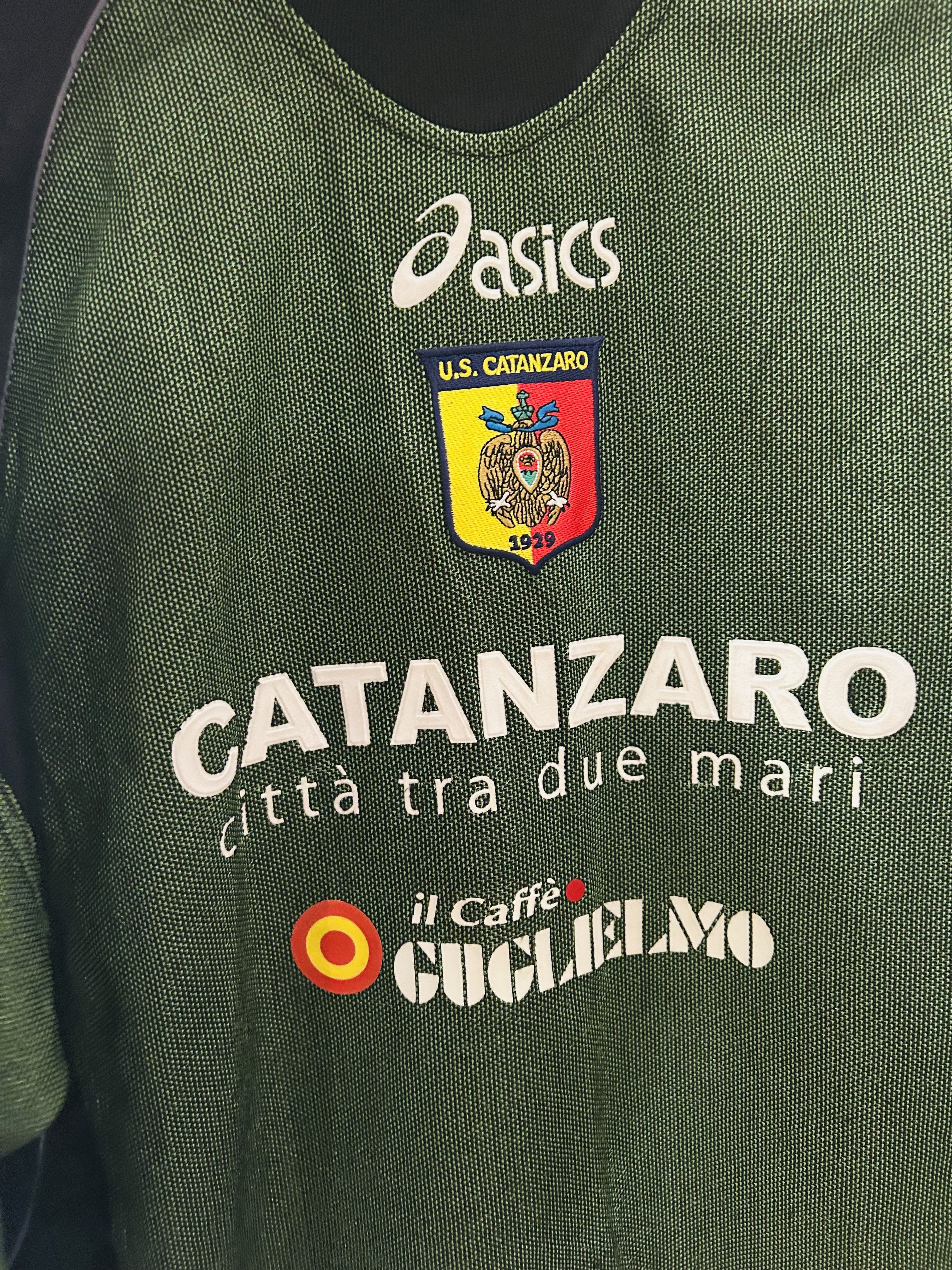 Asics × Vintage U S Catanzaro 2004/05 match issue/WORN GK jersey Size US XL / EU 56 / 4 - 6 Thumbnail