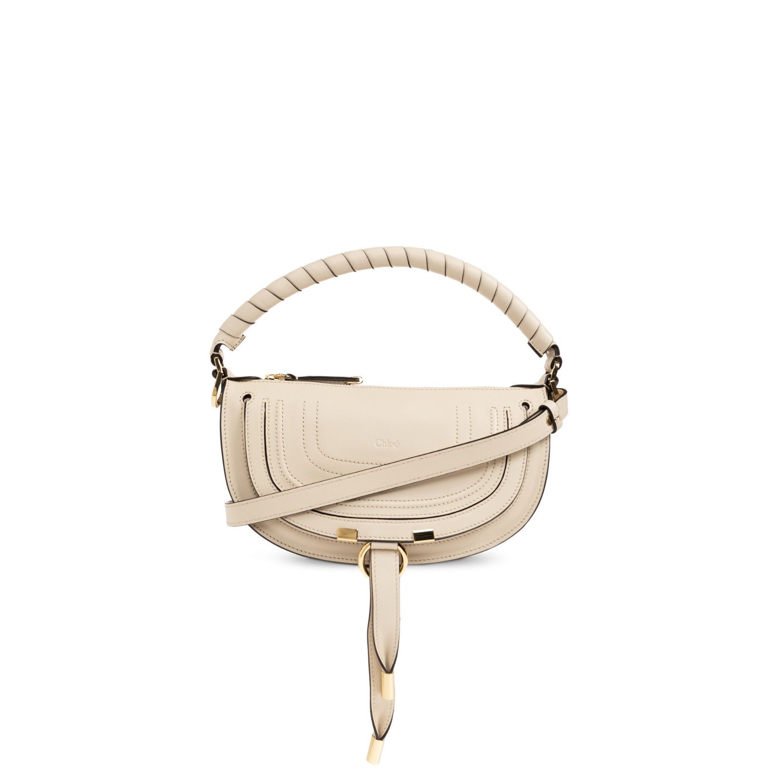 Chloe Chloe Mini Soft Leather Ivory Shoulder Bag New & Authentic Size ONE SIZE - 1 Thumbnail