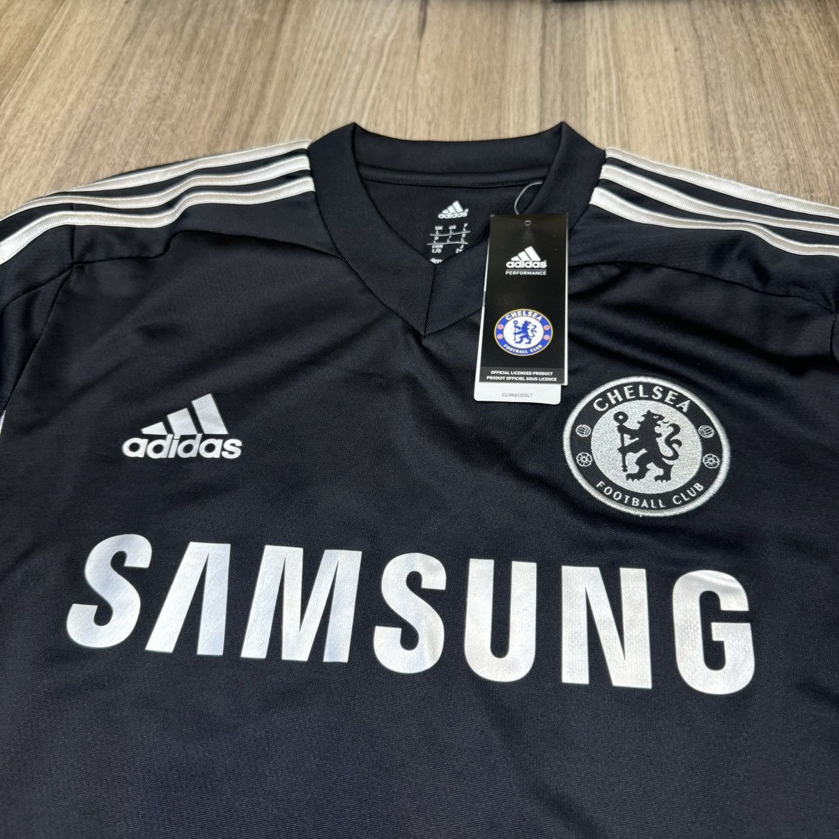 Adidas Chelsea 13/14 away shirt #10 Mata (bnwt) Size US L / EU 52-54 / 3 - 3 Thumbnail