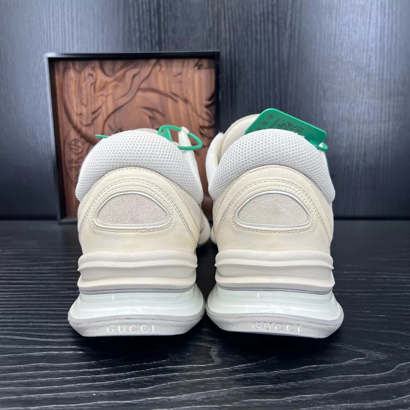Gucci Gucci Run White 44.5 Near New Size US 11.5 / EU 44-45 - 5 Thumbnail