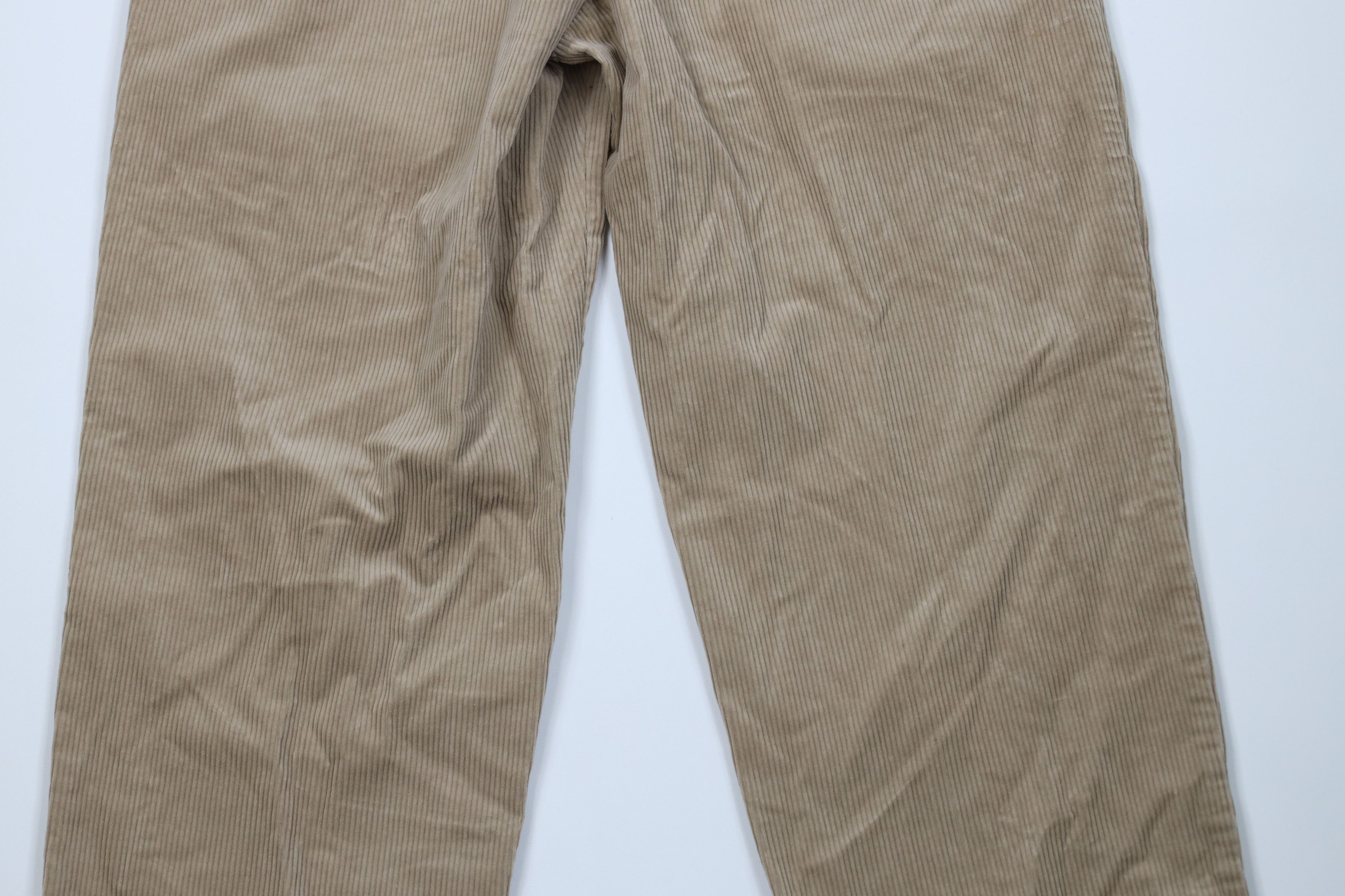 Ralph Lauren Vintage 90s Polo Golf Ralph Lauren Wide Leg Corduroy Pants Size US 32 / EU 48 - 10 Thumbnail