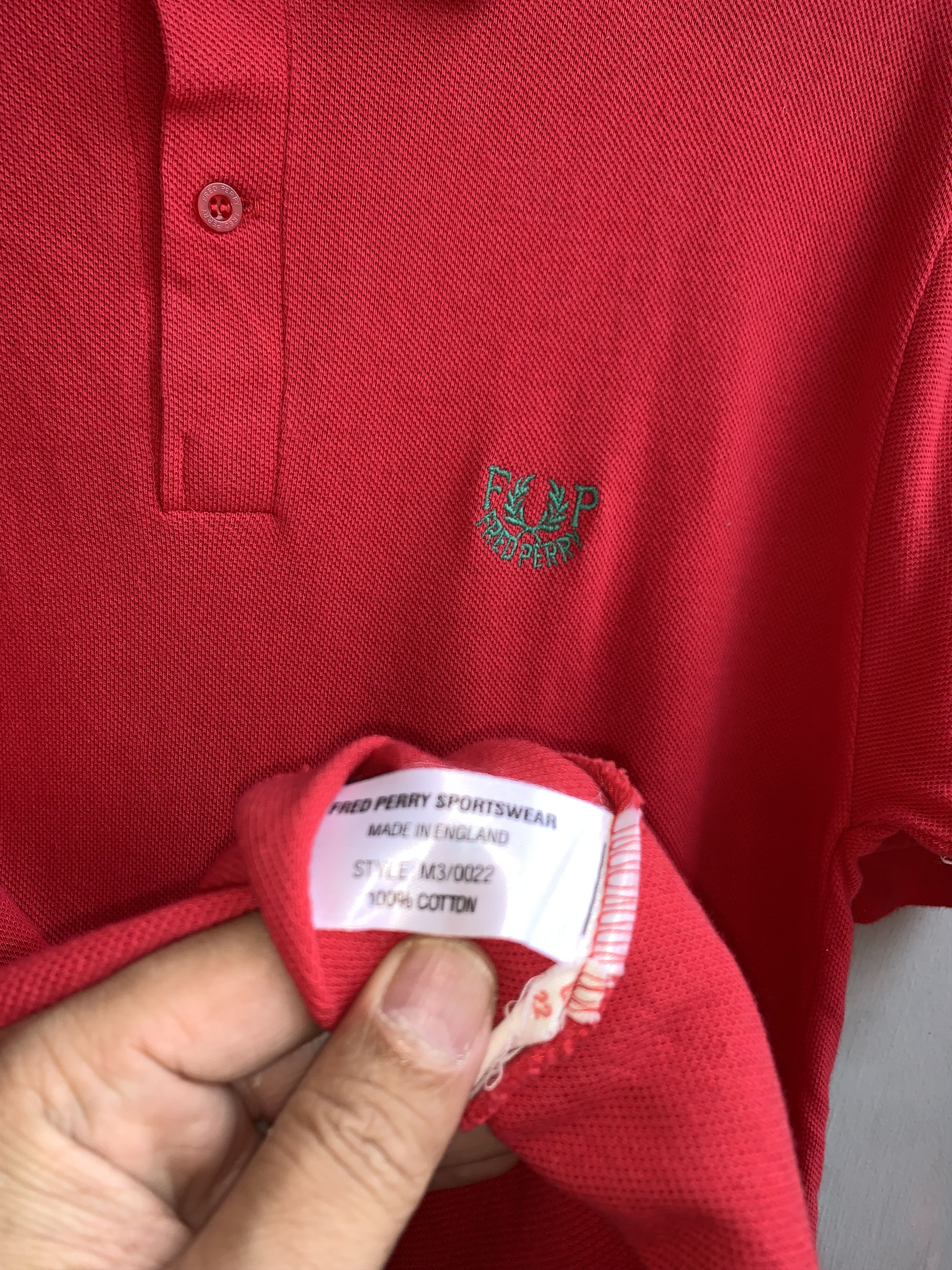 Fred Perry Fred Perry Made England Polo Vintage Shirt Size US L / EU 52-54 / 3 - 7 Thumbnail