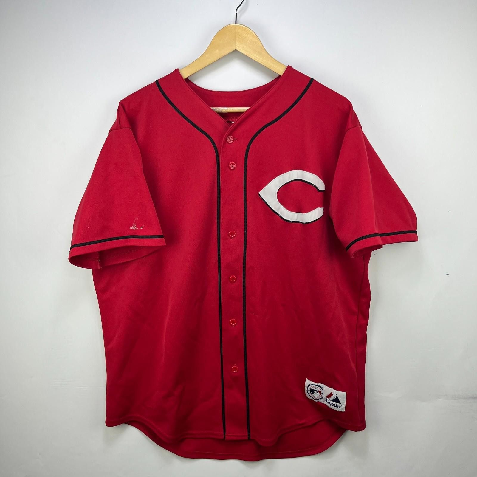 Majestic Vintage Cincinnati Reds Baseball Jersey #44 Adam Dunn XL Size ONE SIZE - 1 Thumbnail