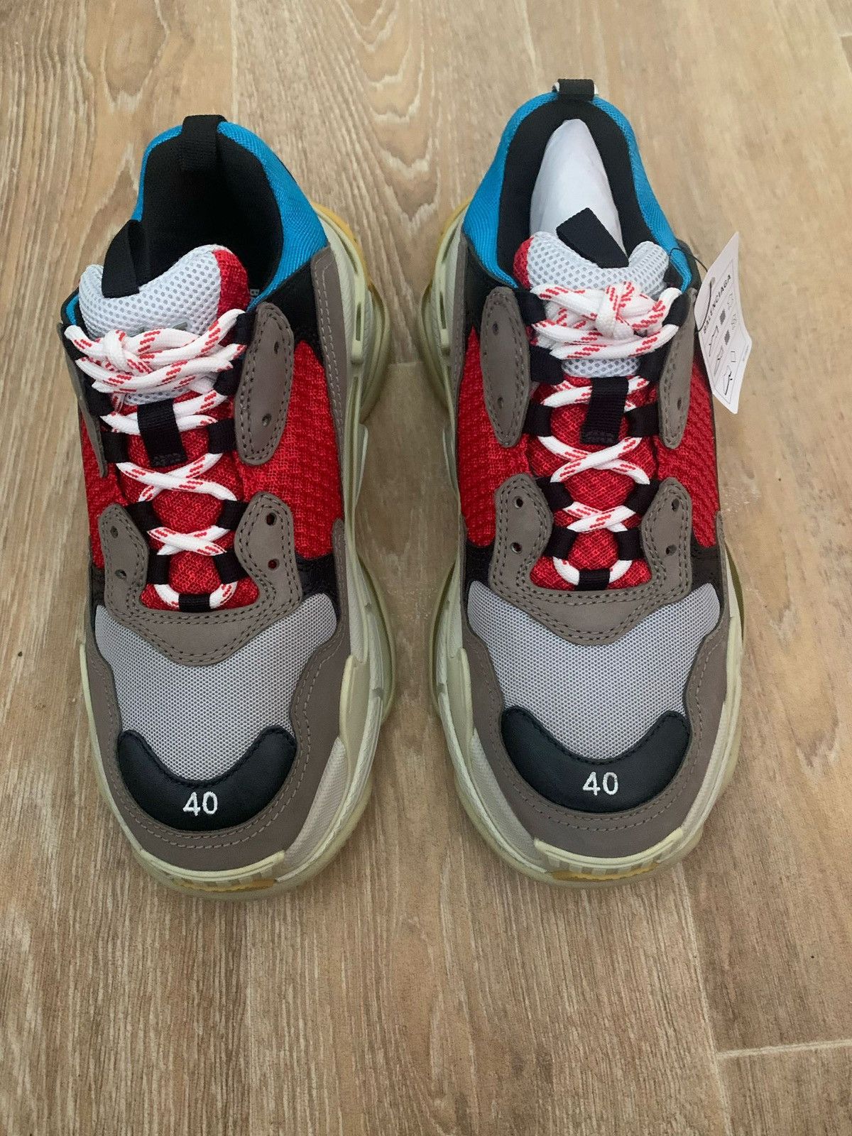 Balenciaga Balenciaga New „Lego Color“ Tripple S OG colorway Sz.40 Size US 10 / IT 40 - 2 Thumbnail