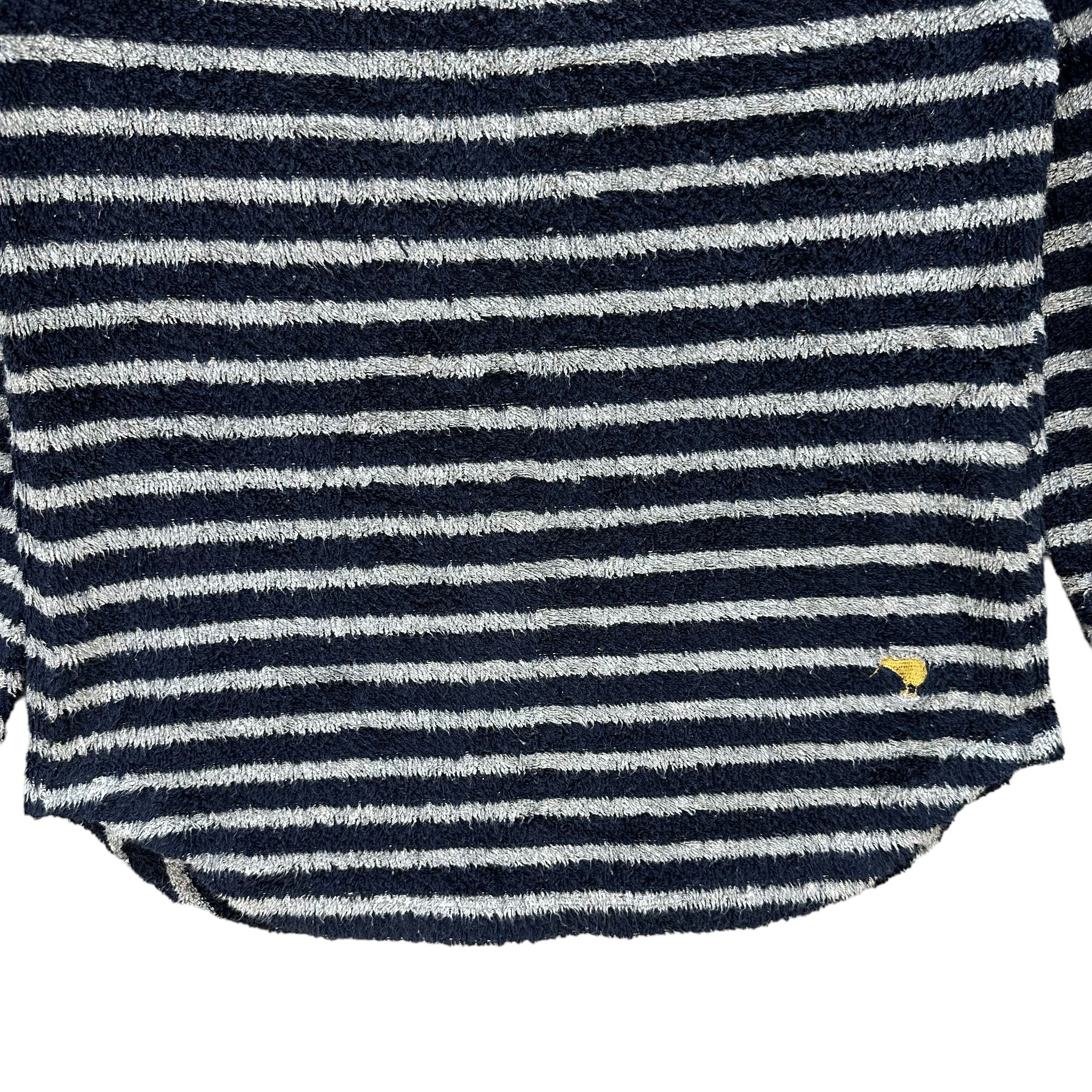 Canterbury of New Zealand CANTERBURY Striped Long Sleeve Fleece Shirt #A5-0107 Size M / US 6-8 / IT 42-44 - 3 Thumbnail