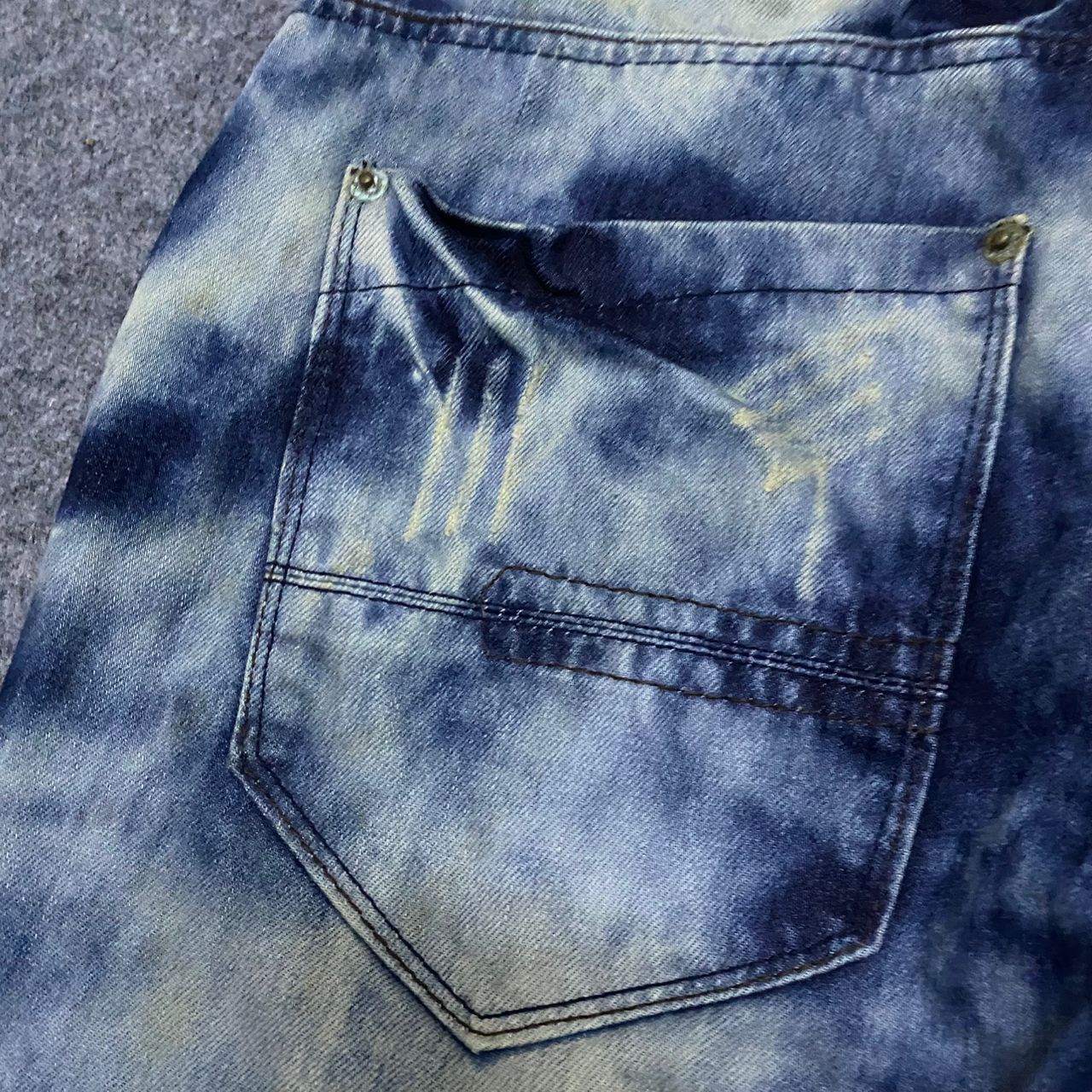 If Six Was Nine 💥Flare💥Vintage Black Crown Japanese Brand Denim Size US 34 / EU 50 - 12 Thumbnail