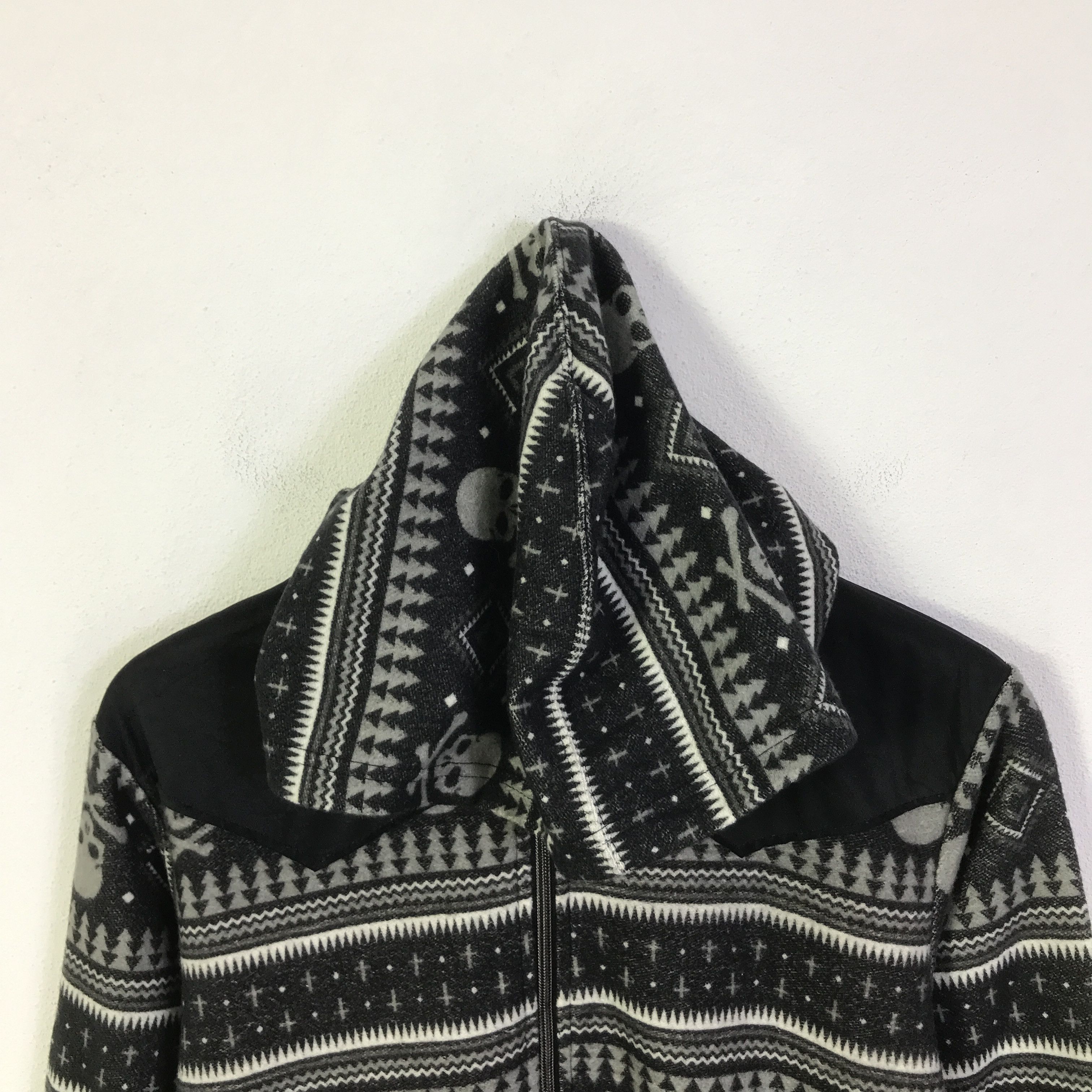 Beaumere Y2k Beaumere Skull design Hoodie jacket K103B6 Size US L / EU 52-54 / 3 - 2 Thumbnail