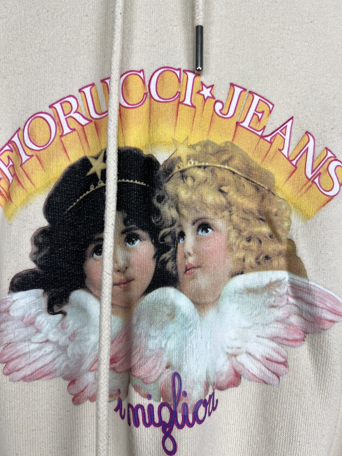 Fiorucci Fiorucci Angels Hoodie Women’s Beige - Size Xs Size XS / US 0-2 / IT 36-38 - 7 Thumbnail