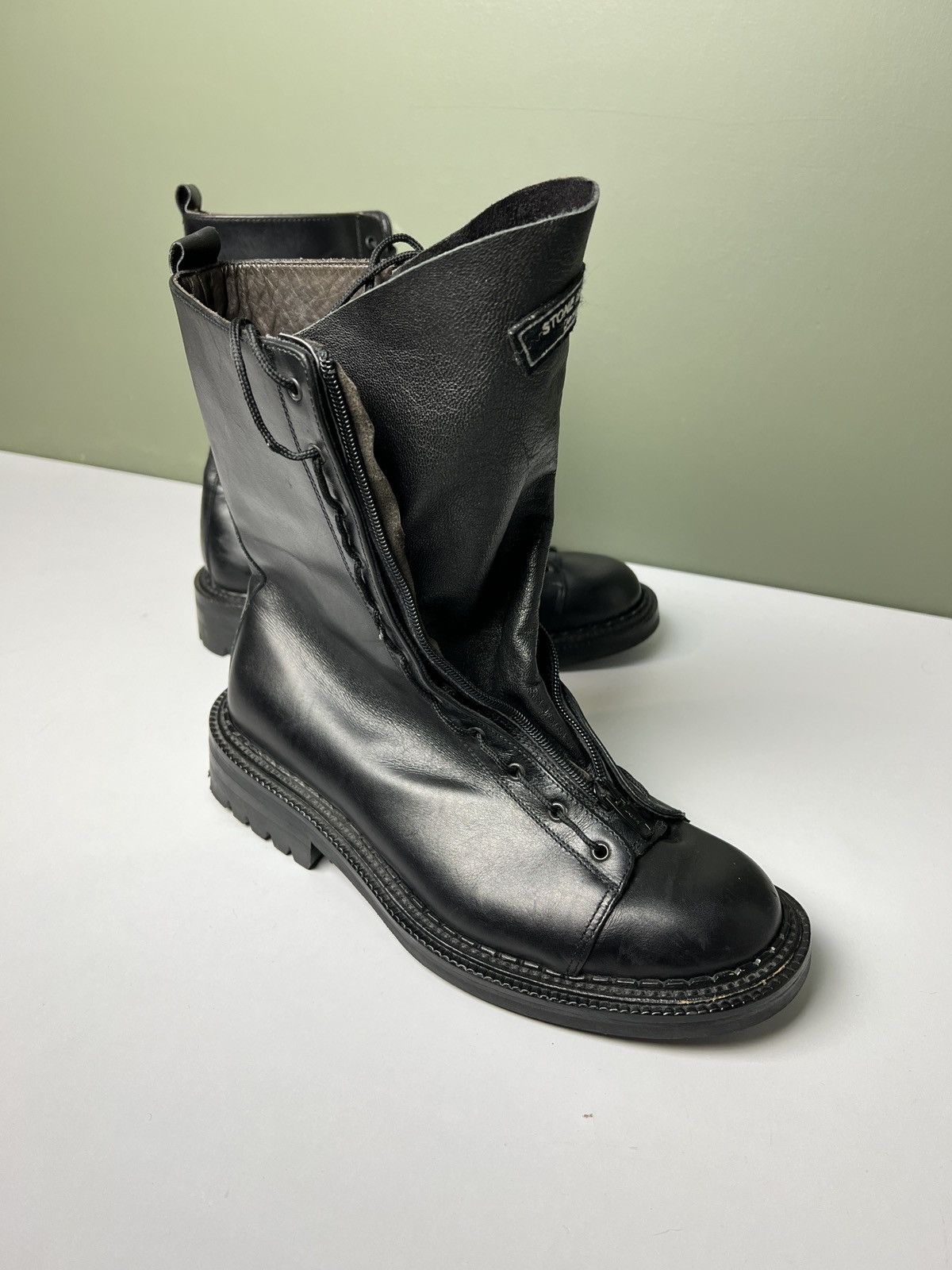 Stone Island stone island y2k archive military combat boots Size US 9 / EU 42 - 10 Thumbnail