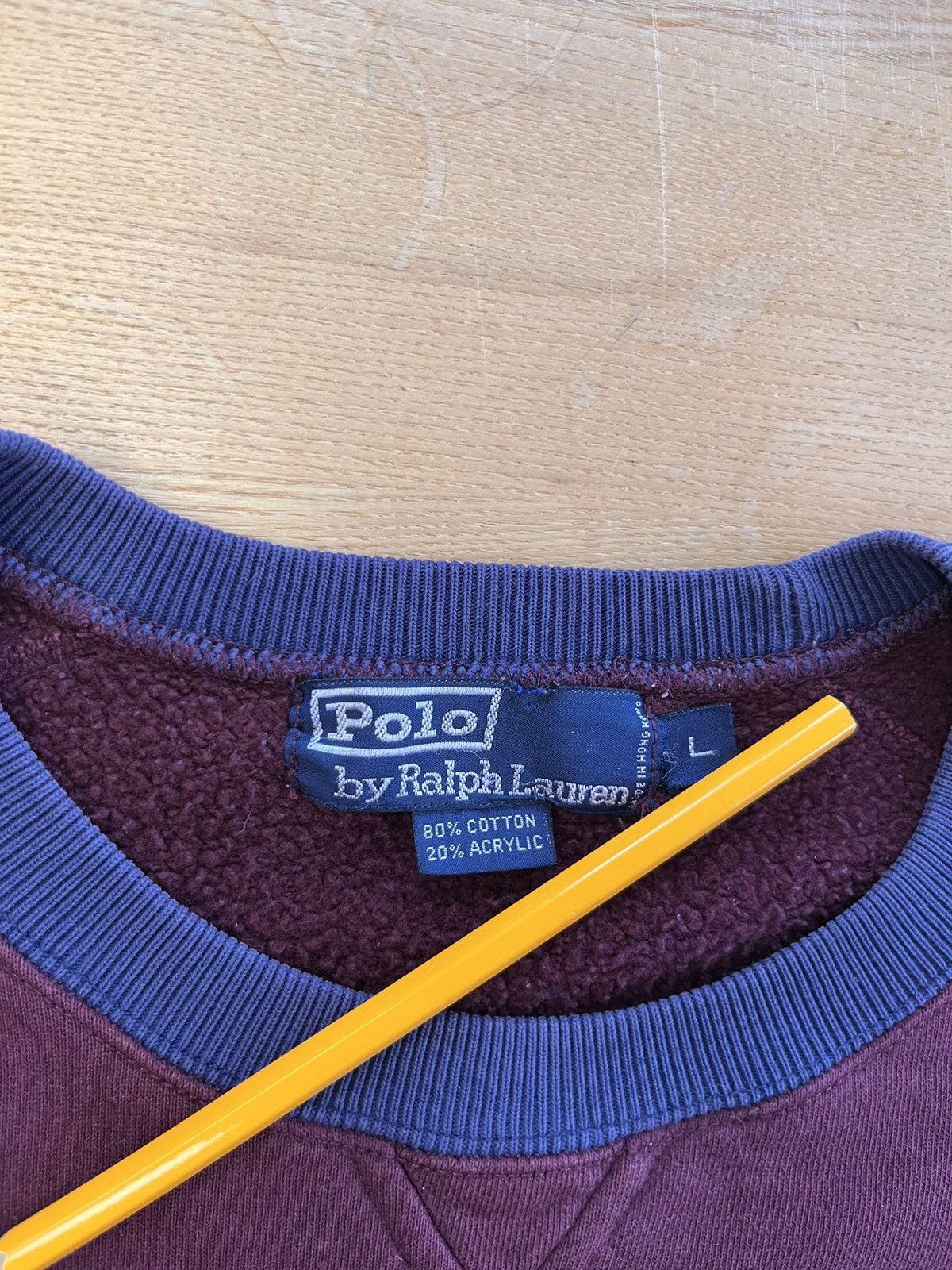 Polo Ralph Lauren 90s Ralph Lauren - Embroidered Sweatshirt Size US L / EU 52-54 / 3 - 3 Thumbnail