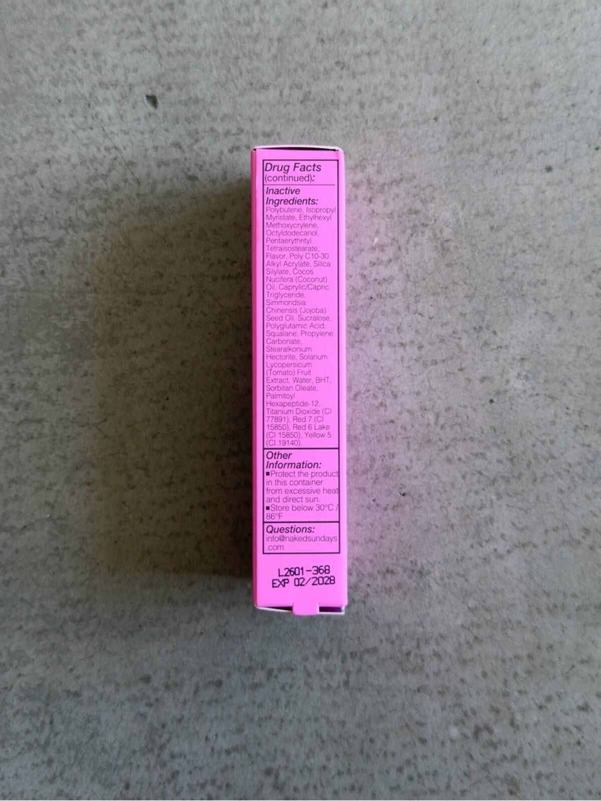 Other Naked Sundays / PoutScreen SPF50 Lip Treatment / Love Letter Size ONE SIZE - 9 Thumbnail