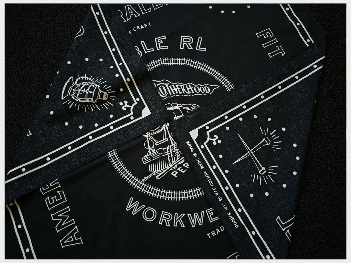 RRL Ralph Lauren RRL Bandana COTTON Scarf handkerchief Size ONE SIZE - 10 Thumbnail