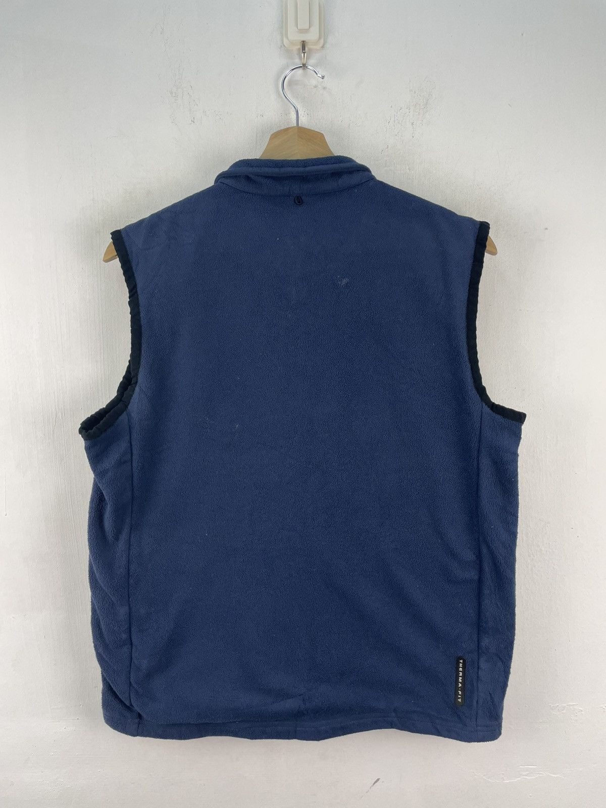 Nike × Vintage Nike Vintage Y2K Fleece Vest Jacket Therma Fit Size US S / EU 44-46 / 1 - 4 Thumbnail