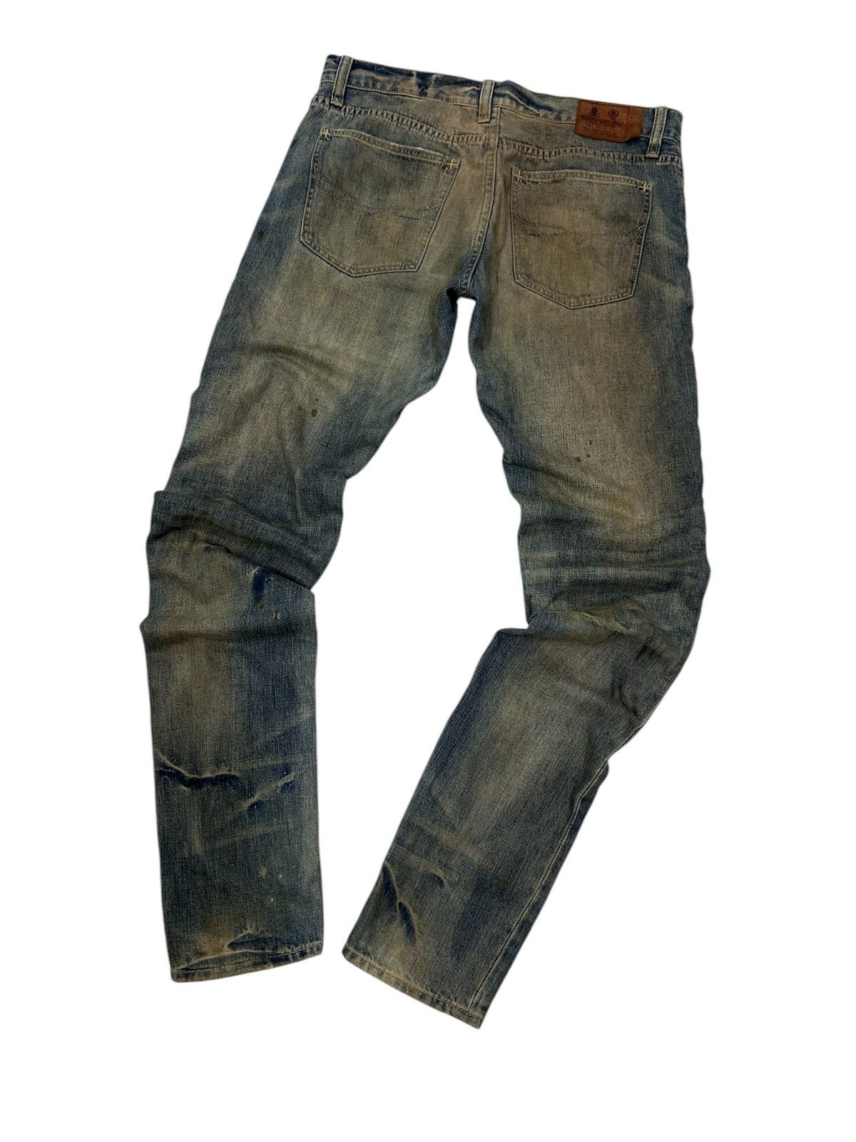 Polo Ralph Lauren × Ralph Lauren × Vintage Vintage Ralph Lauren & Co Vintage Specialist Mud Wash Jeans Size US 33 - 11 Thumbnail