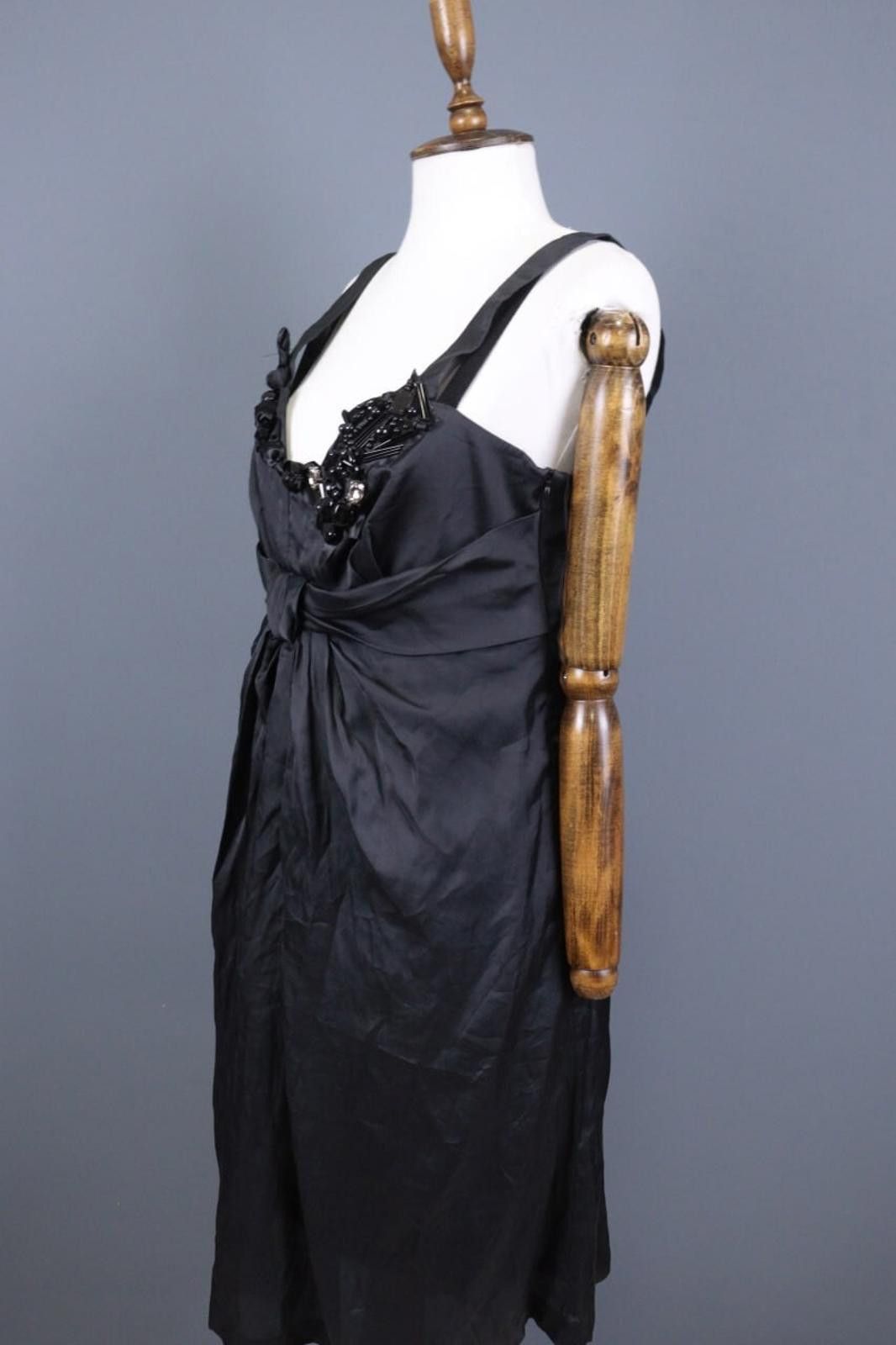 Polo Ralph Lauren Laurel by Escada Black Sleeveless Tank Evening Dress Size 40 Size M / US 6-8 / IT 42-44 - 7 Thumbnail