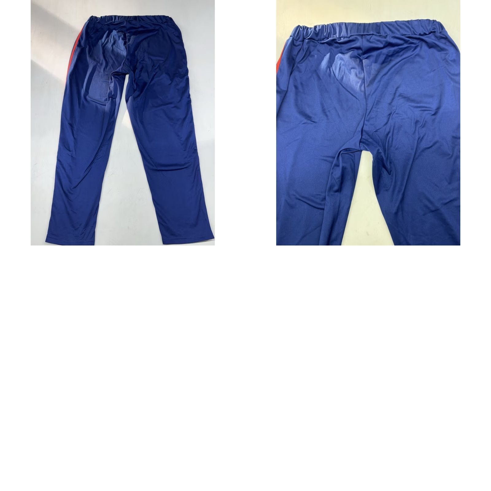 ESPIRIT Ted Lasso AFC RICHMOND Men's L Blue Track Pants Zippered Bottom Spirit Costume Size US 33 - 8 Thumbnail